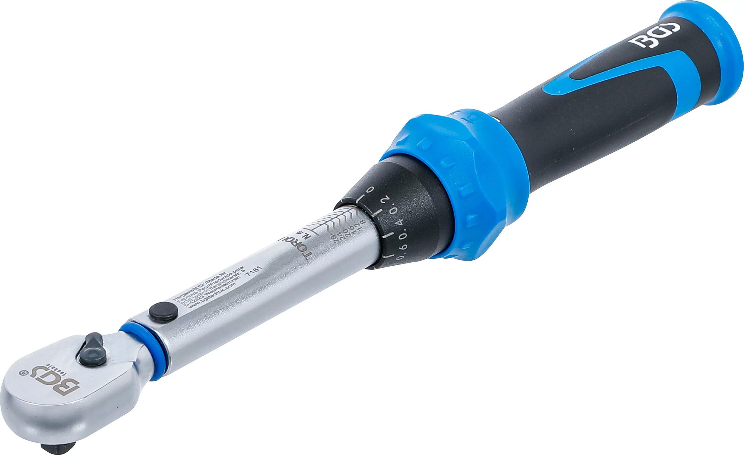 BGS Technic 9-7181 1/4"-os nyomatékkulcs, 6 - 30 Nm termék fő termékképe