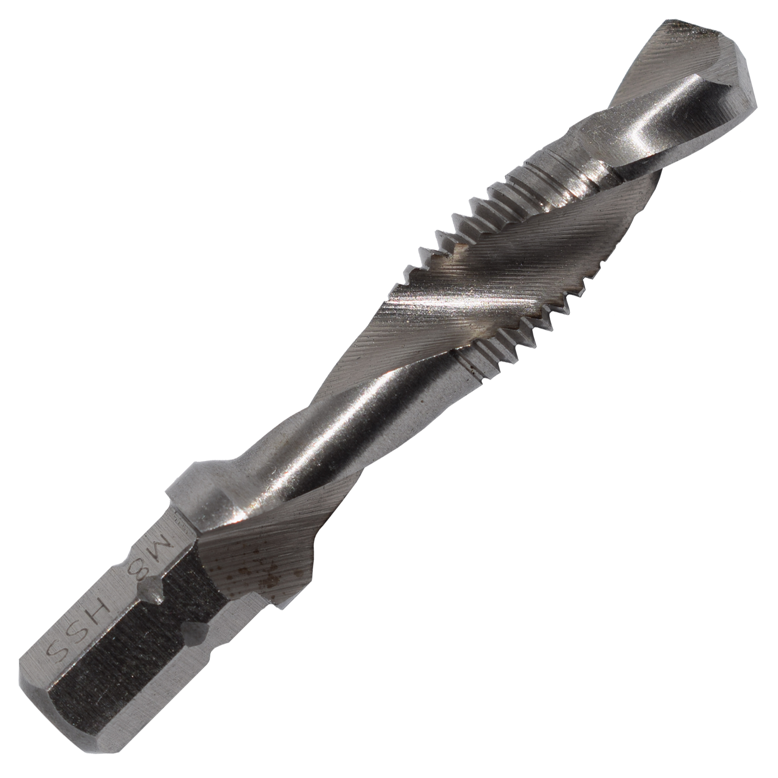 Abraboro M3 x 0.5 mm kombinált menetfúró bit, 1/4" hatszög befogással termék fő termékképe