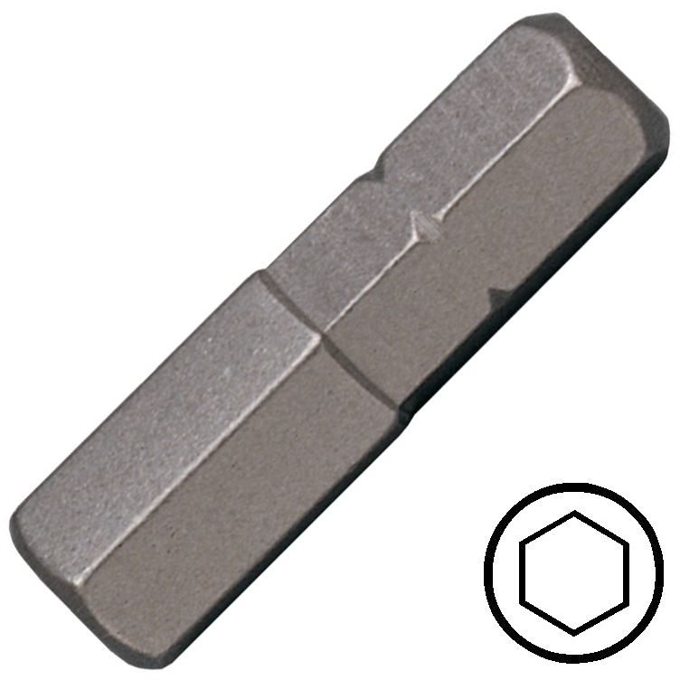 KENNEDY 2.5 mm hatszög csavarhúzó bit 1/4" hatszög illesztéssel, 25 mm termék fő termékképe