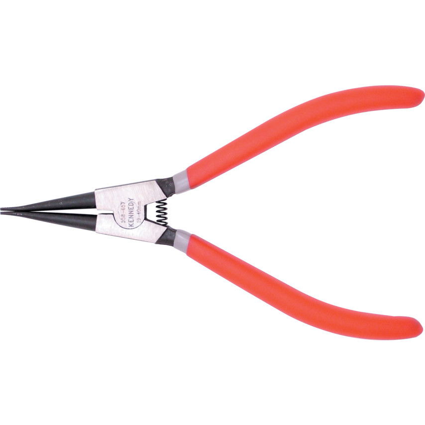 KENNEDY 7" egyenes csőrű külső Seeger-gyűrű fogó termék fő termékképe