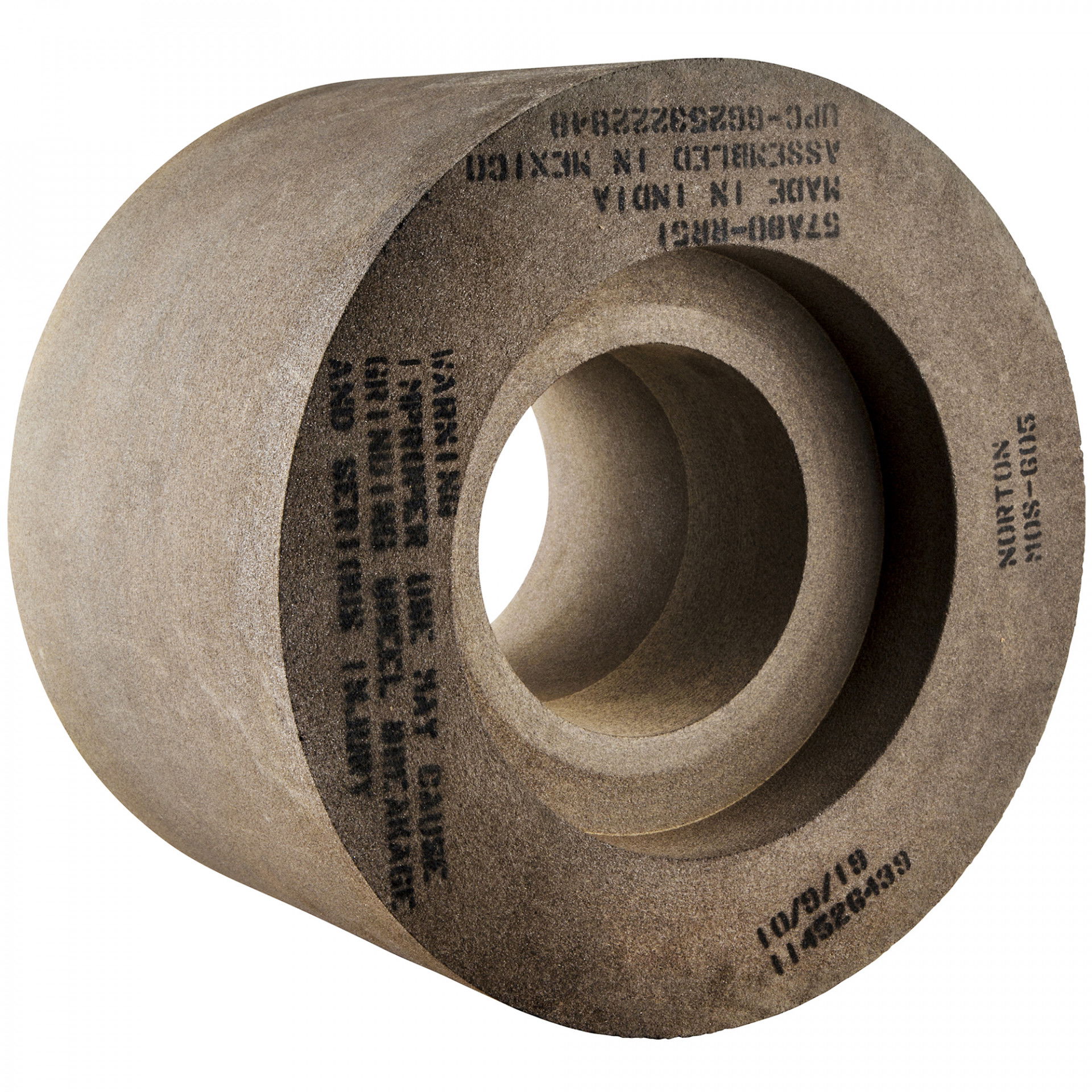 Norton Egyoldalt süllyesztett köszörűkorong Ø32x25x10 mm 19A 60 L VS termék fő termékképe