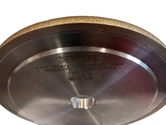 Norton Gyémánt köszörűkorong 14FF1V Ø150x7x3x3,2x22 mm ASD107 BZ5414 termék fő termékképe