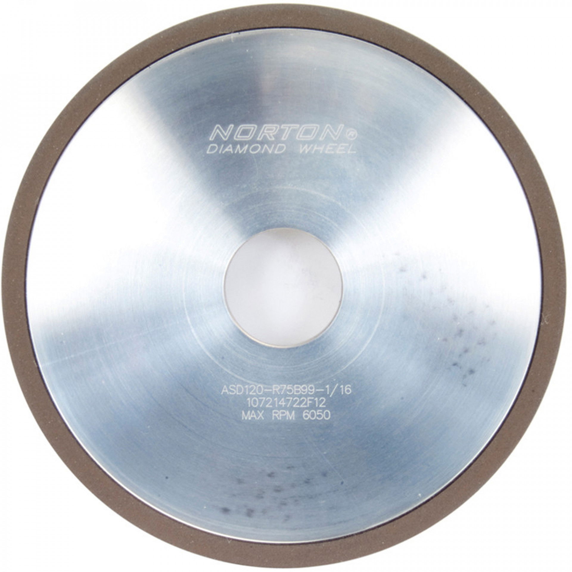 Norton Gyémánt köszörűkorong 1A1 Ø100x22x6 mm ASD76 BZ 335 C68 termék fő termékképe