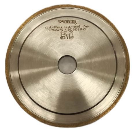 Norton Gyémánt köszörűkorong 1A1 Ø100x22x6 mm ASD76 BZ335 termék fő termékképe