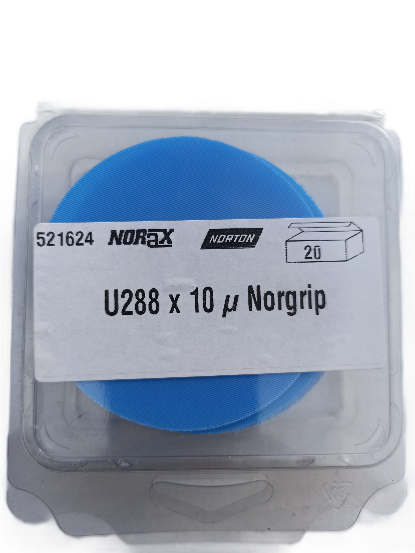 Norton Norax U288 csiszolókorong mikrofiniseléshez Ø80mm 10 mikron termék fő termékképe