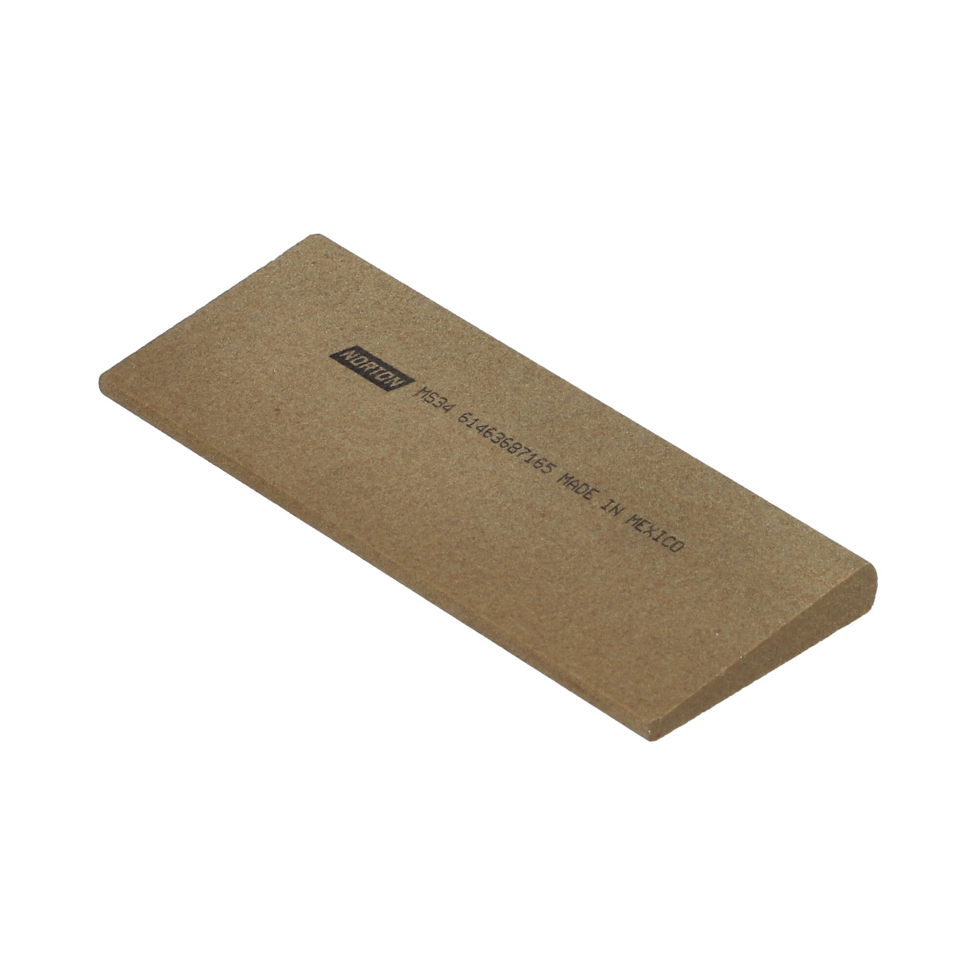 Norton Fenőkő India íves vésőkő 114x44x10 mm medium, 5 db/csomag termék fő termékképe