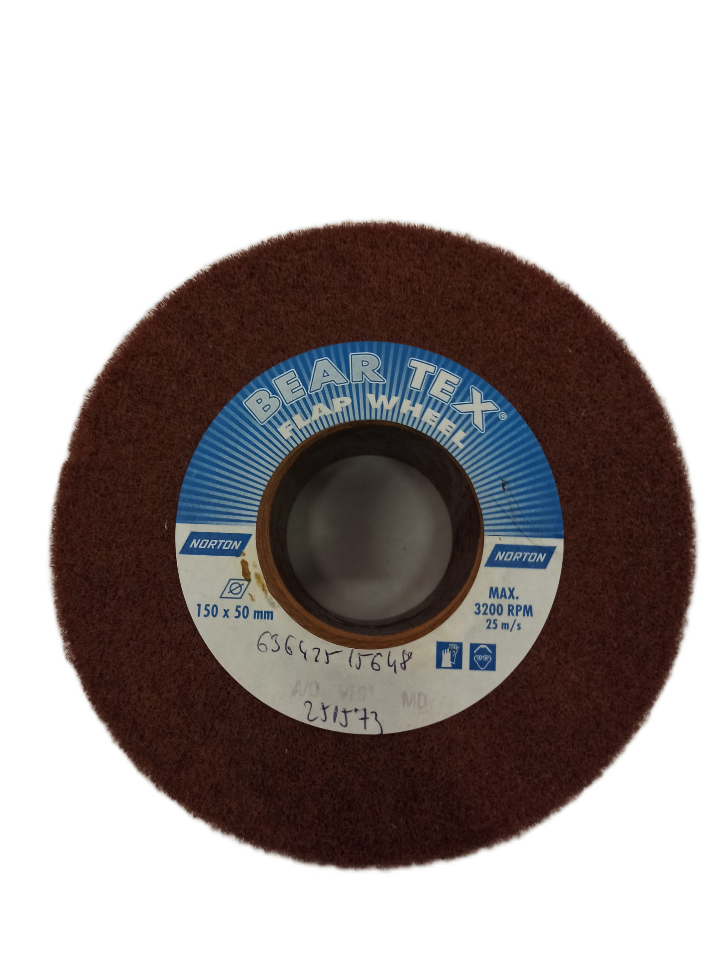 Norton Beartex rost csiszolókorong 150x50x50mm Very Fine A termék fő termékképe