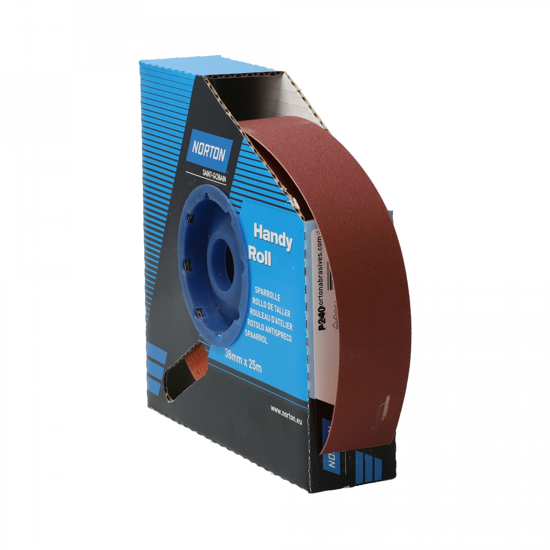 Norton R222 csiszolóvászon műhelytekercs 38mmx25m P240 termék fő termékképe