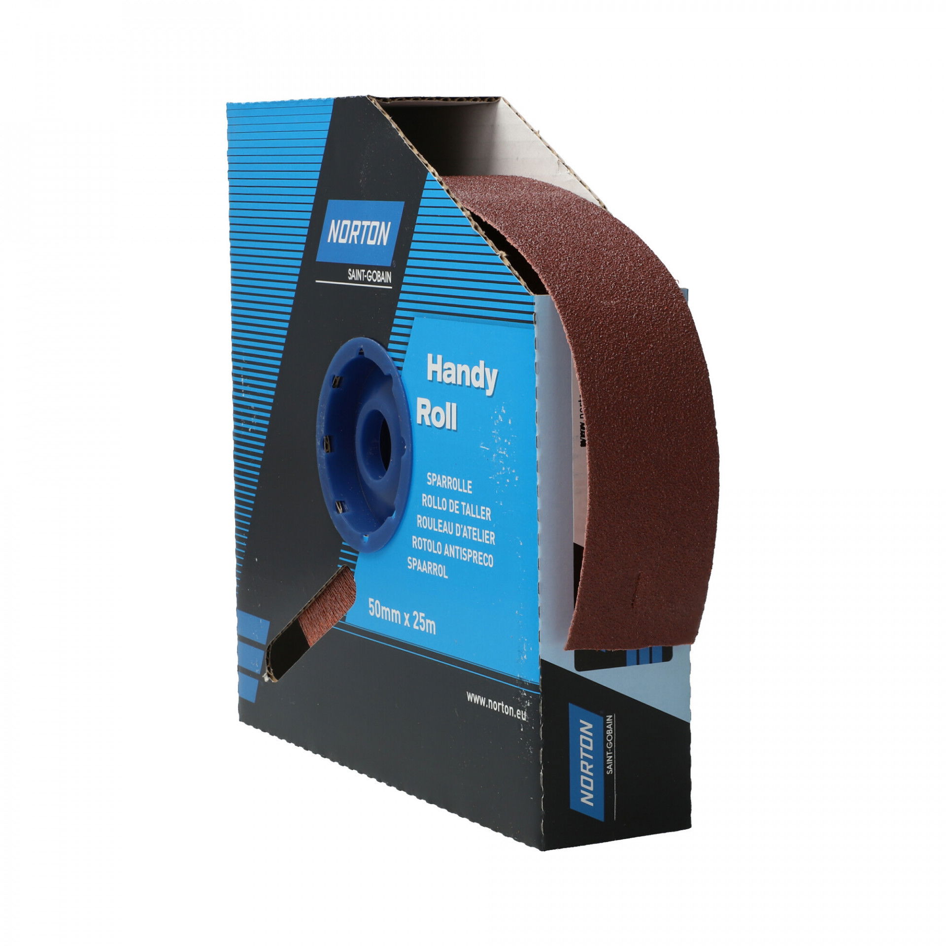 Norton R222 csiszolóvászon műhelytekercs 50mmx25m P50 termék fő termékképe