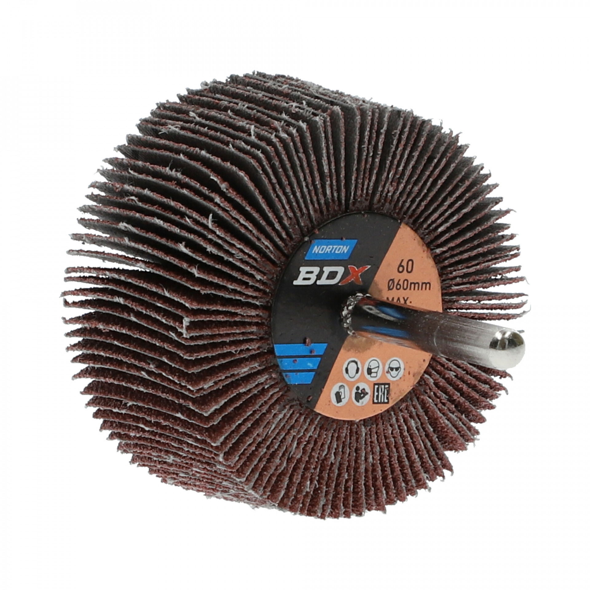 Norton BDX R207Plus csapos lamellás csiszolókorong Ø60x30x6mm P60 termék fő termékképe