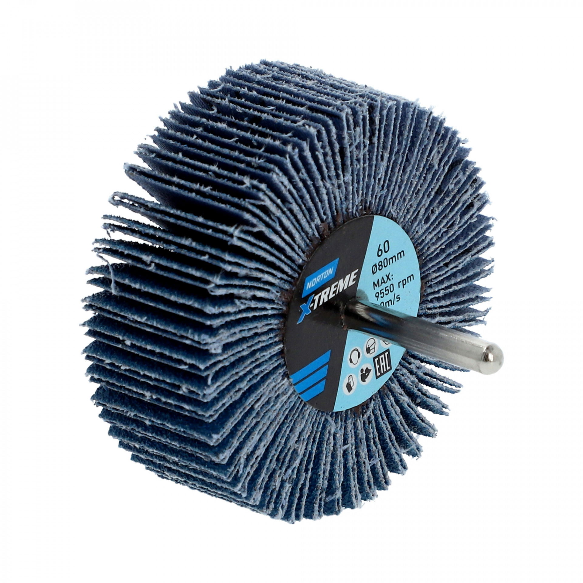 Norton X-Treme R822 csapos lamellás csiszolókorong Ø80x30x6mm P60 termék fő termékképe