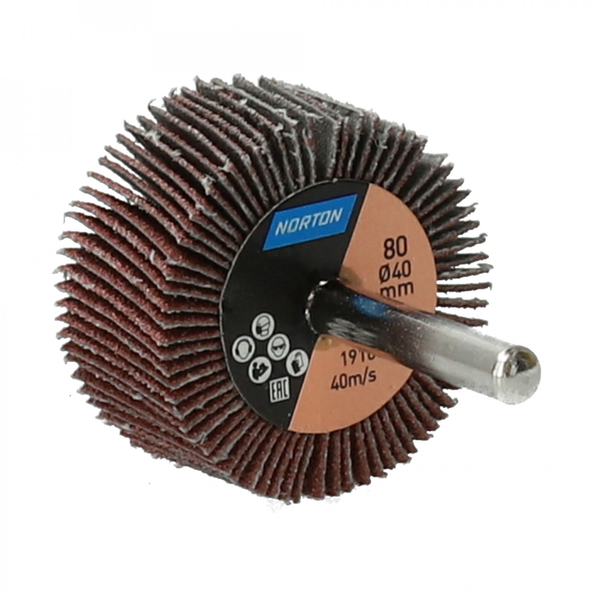 Norton BDX R207Plus csapos lamellás csiszolókorong Ø40x20x6mm P80 termék fő termékképe