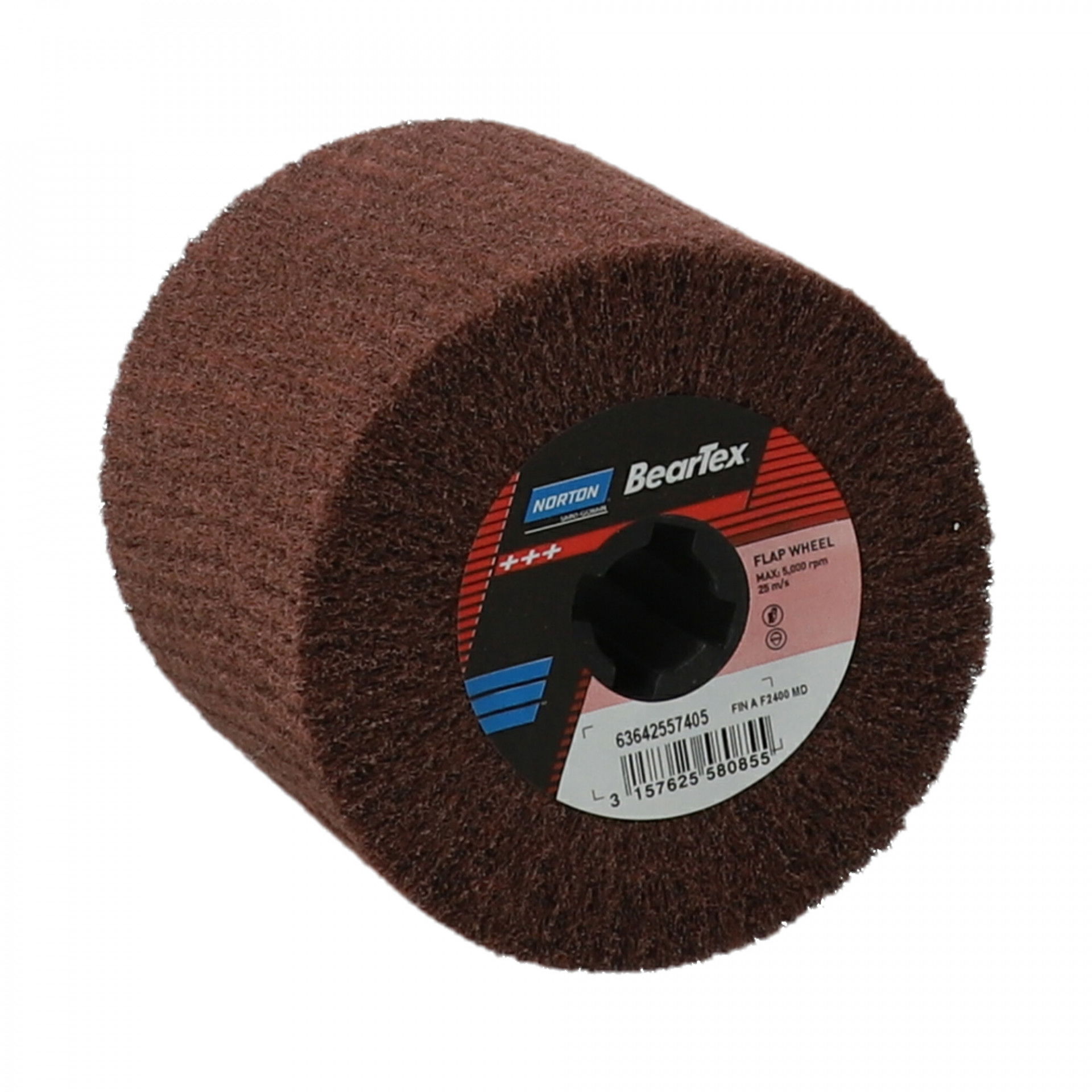 Norton Satinex Beartex lamellás rost csiszolókorong Ø110x100x19mm Fine A termék fő termékképe