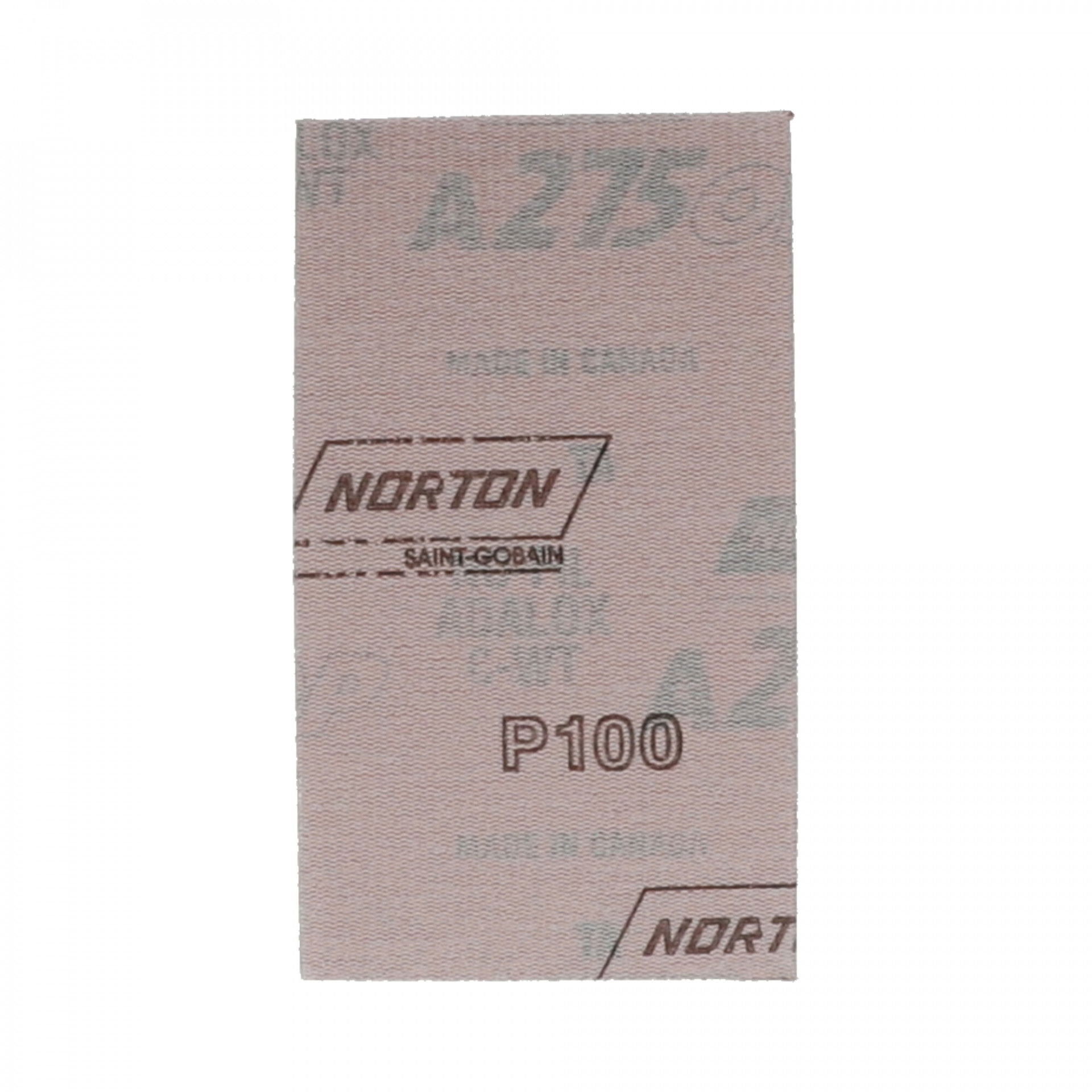 Norton Pro A275 csiszolóív 70x125 mm P100, 100 db/csomag termék fő termékképe