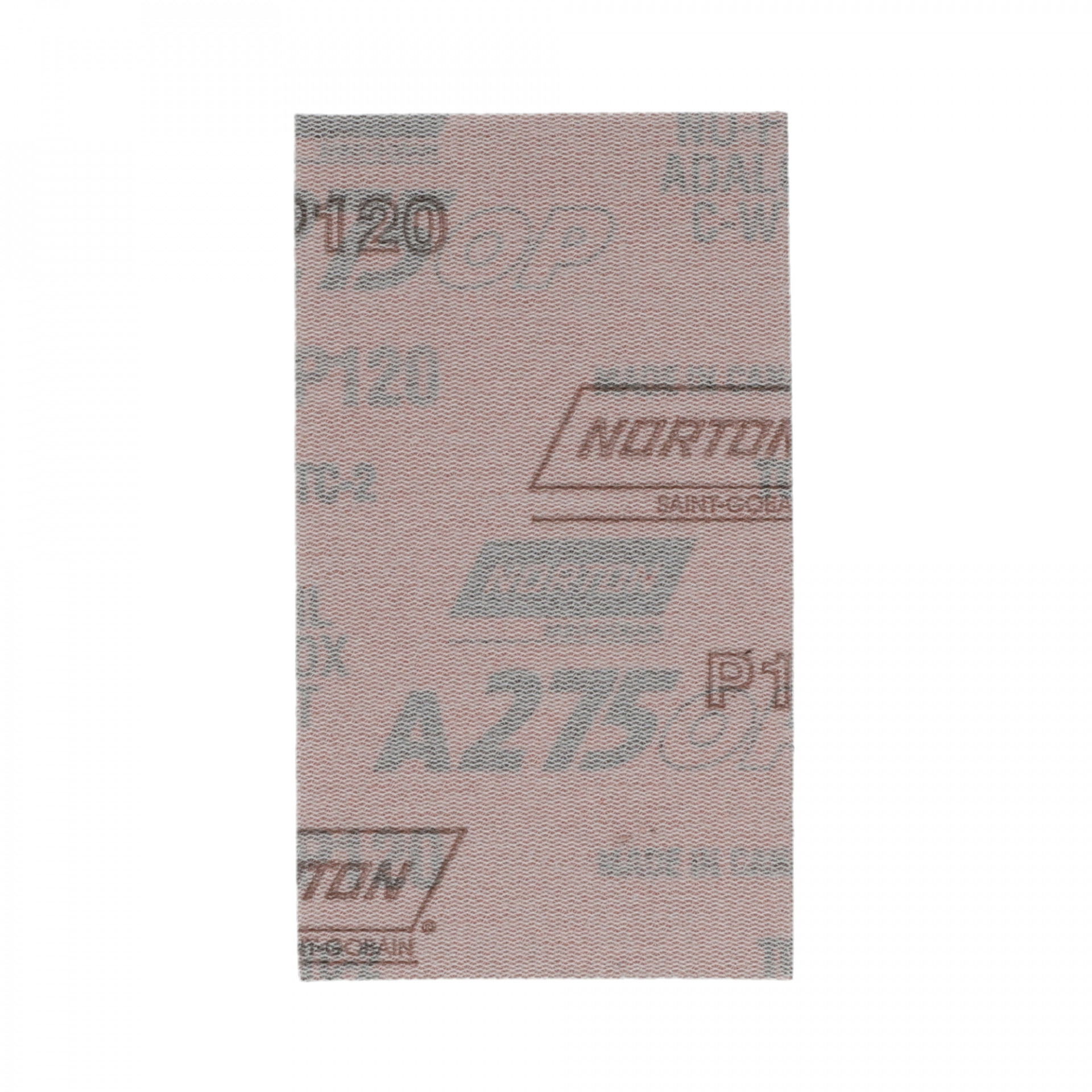 Norton Pro A275 csiszolóív 70x125 mm P120, 100 db/csomag termék fő termékképe