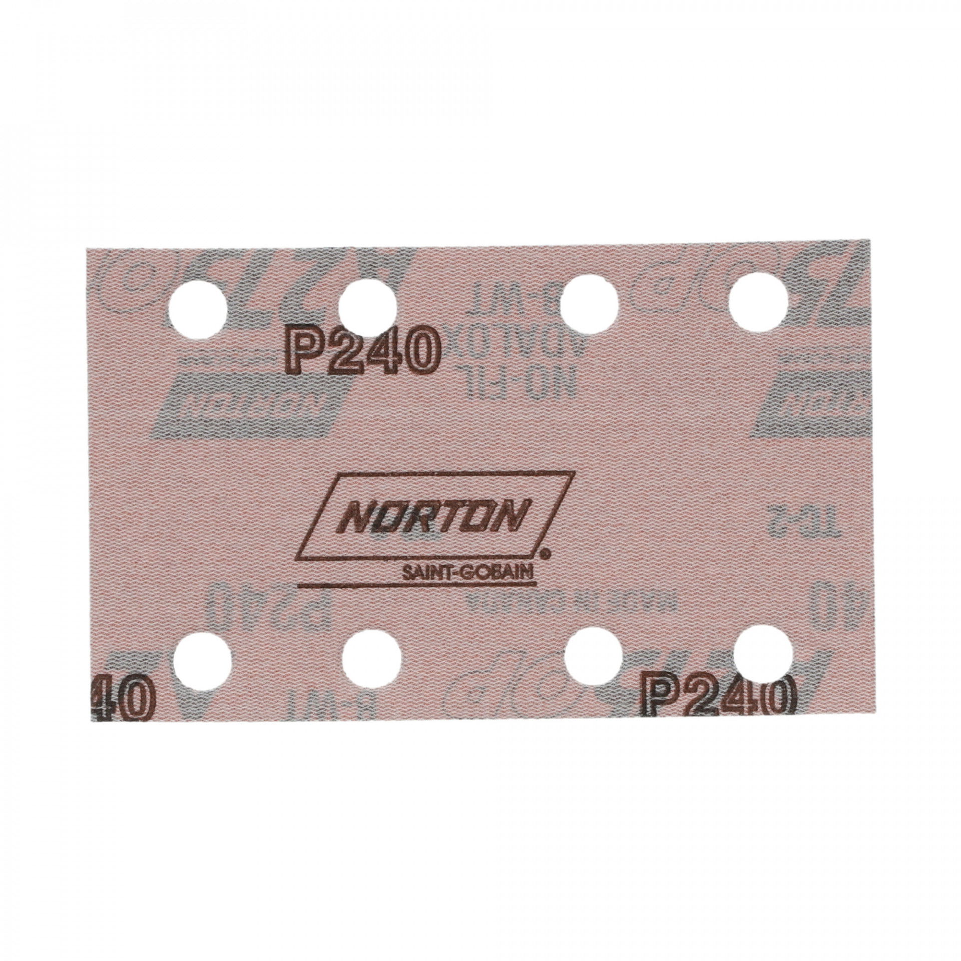 Norton Pro A275 csiszolóív 80x133 mm P240, 1000 db/csomag termék fő termékképe
