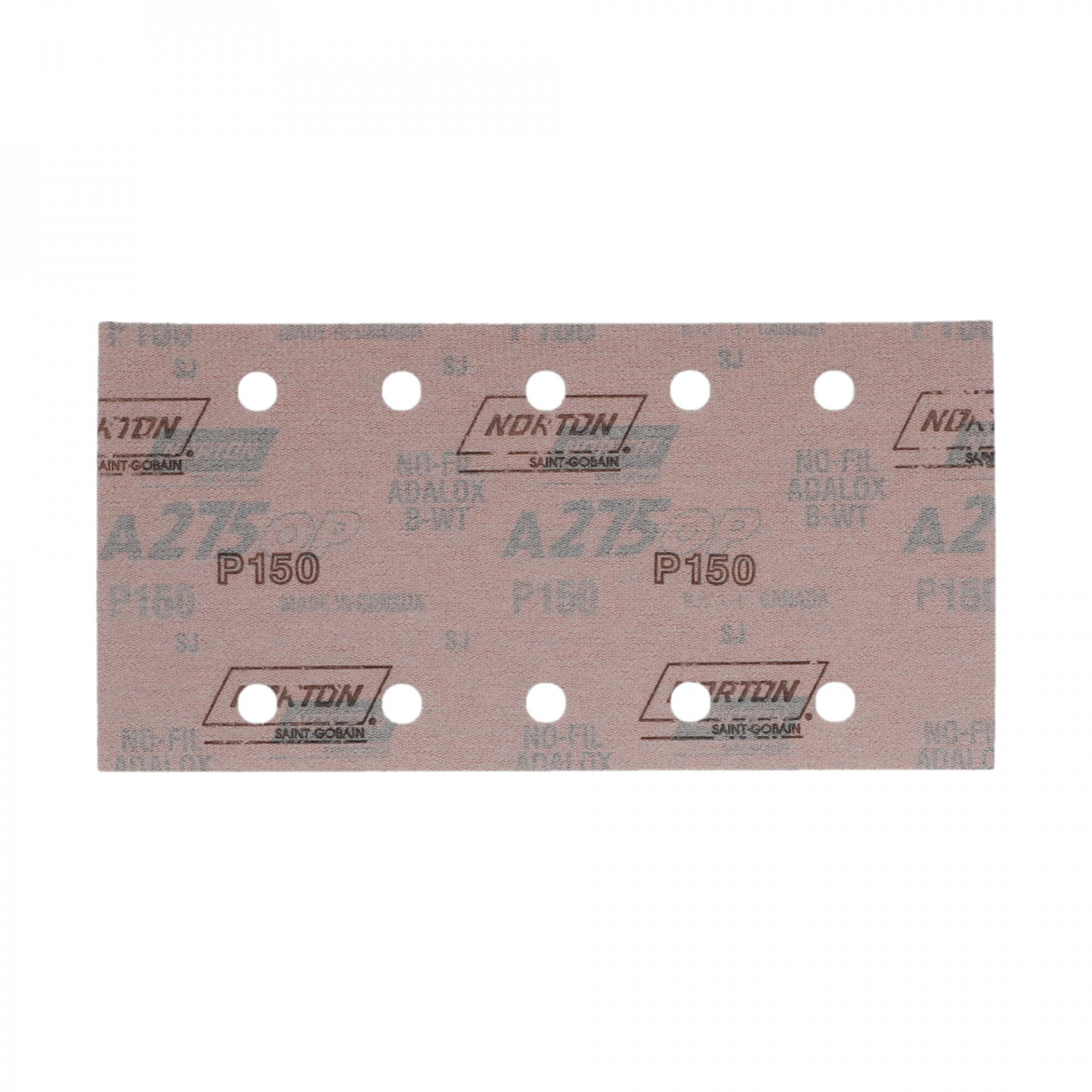 Norton Pro A275 csiszolóív 115x230 mm P150, 10 db/csomag termék fő termékképe