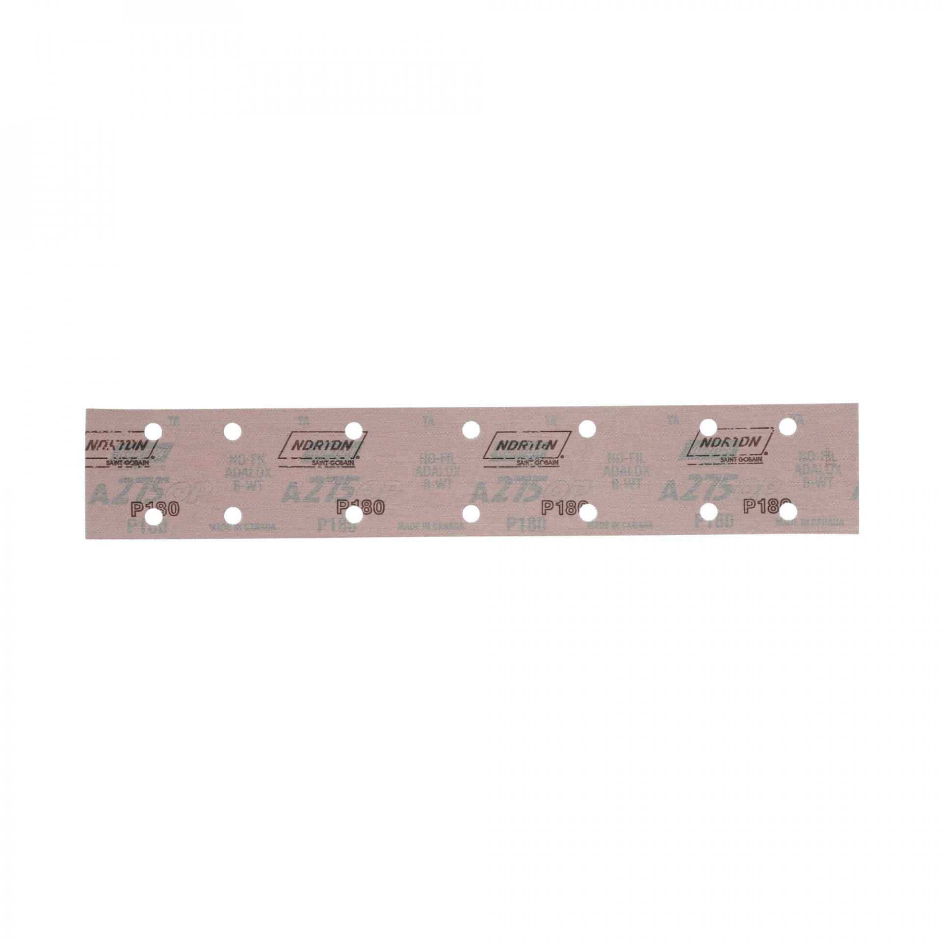Norton Pro A275 csiszolóív 70x420 mm P180, 100 db/csomag termék fő termékképe