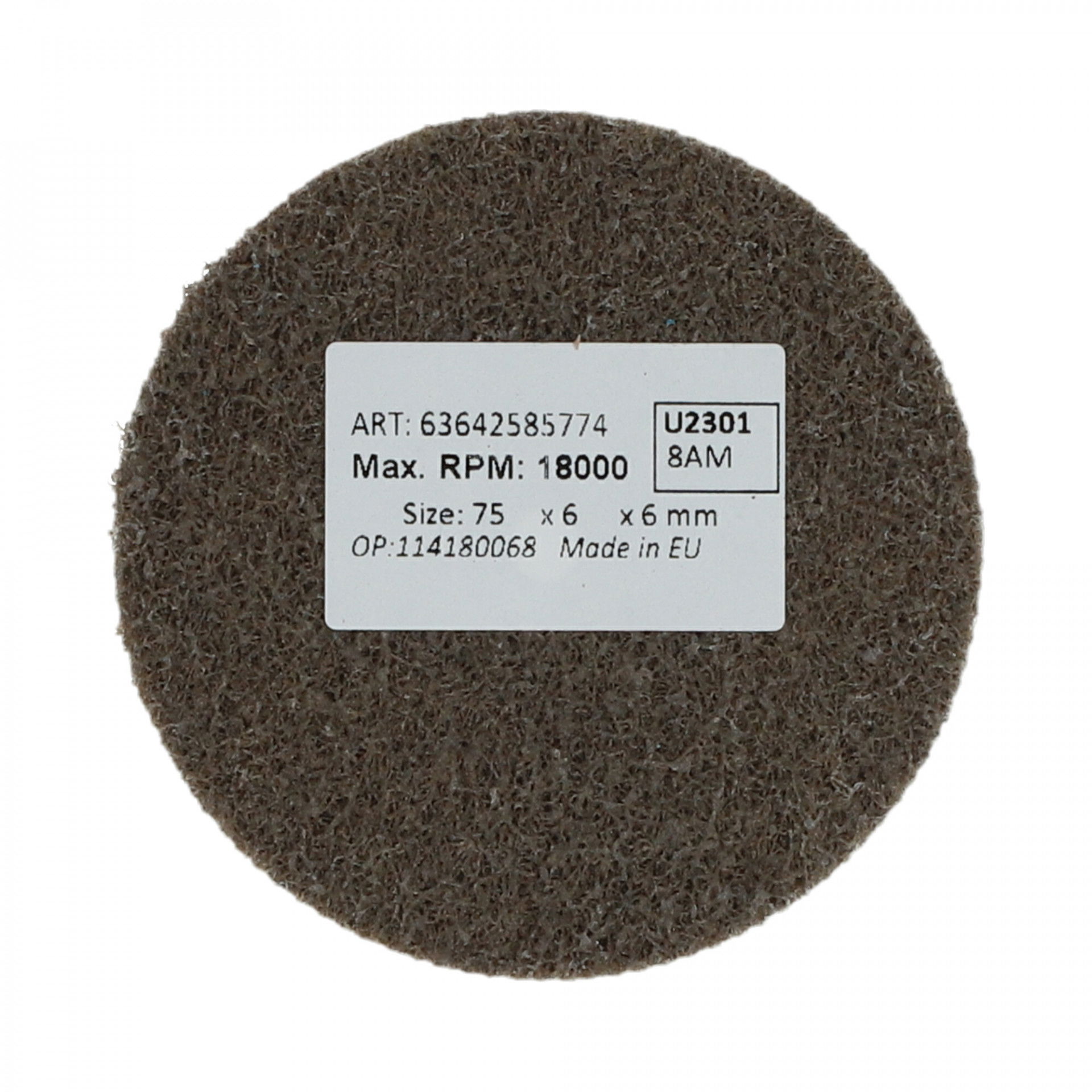 Norton Rapid Blend Nex furatos tisztítótárcsa Ø75x6x6 mm 8AM, 10 db/csomag termék fő termékképe