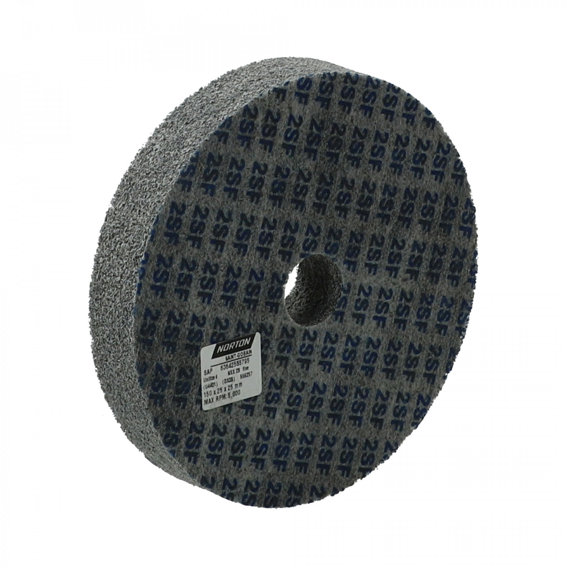 Norton Rapid Blend Nex furatos tisztítótárcsa Ø150x25x25 mm 2SF, 5 db/csomag termék fő termékképe