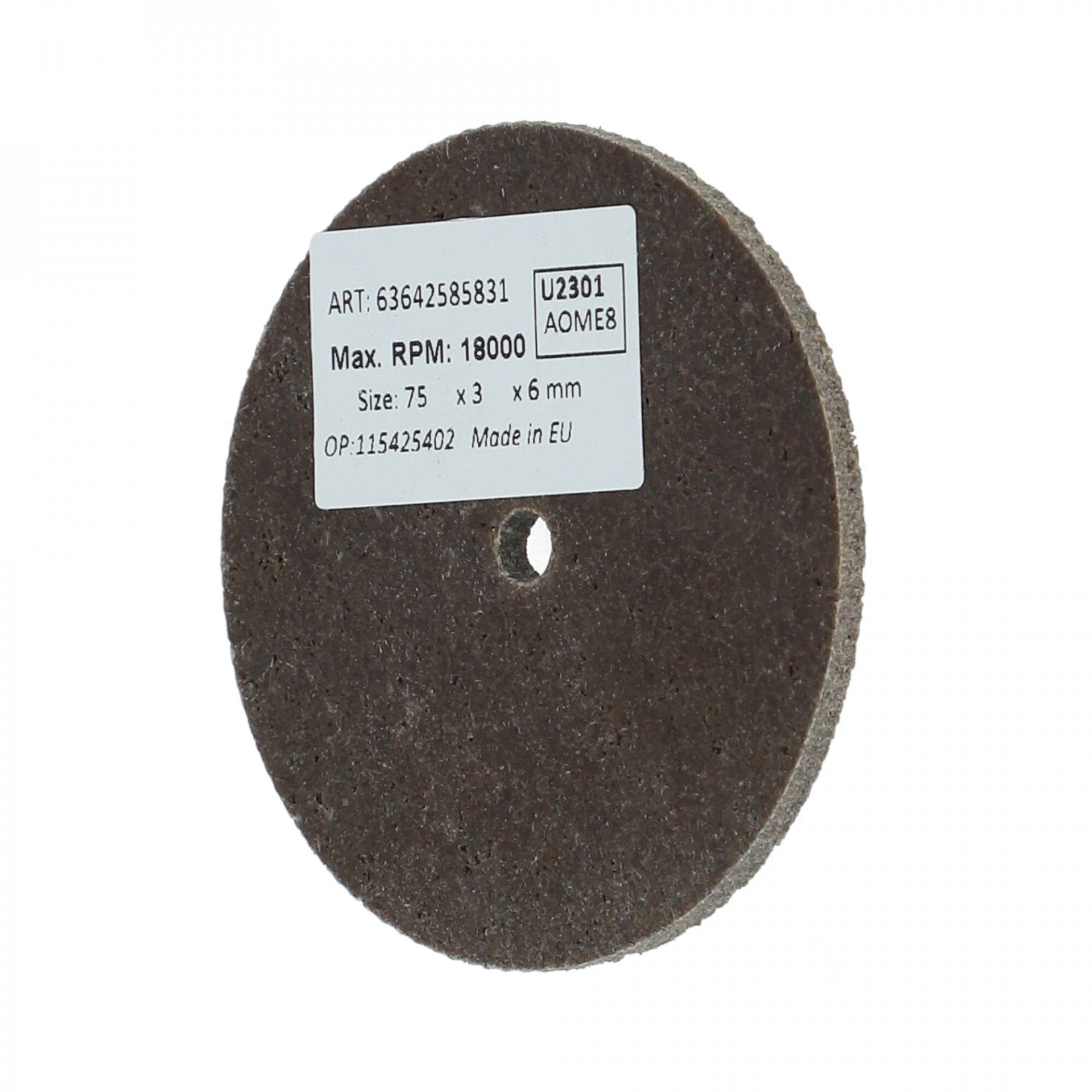 Norton Rapid Blend Nex furatos tisztítótárcsa Ø75x3x6 mm 8AM, 20 db/csomag termék fő termékképe