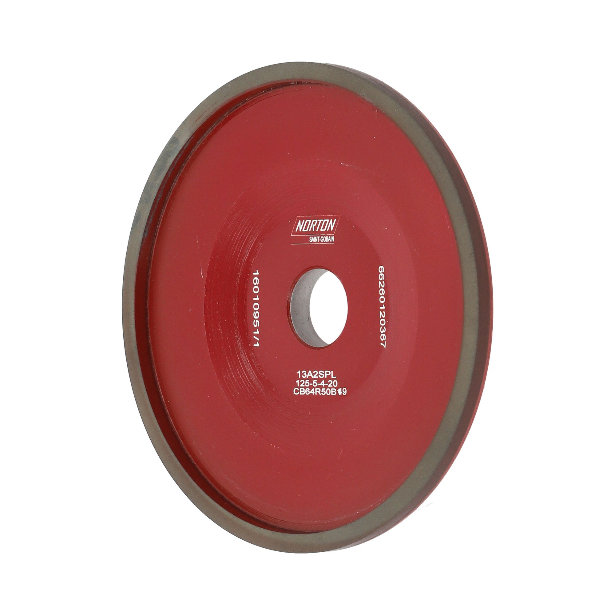 Norton CBN köszörűkorong Ø125x5x4 mm CBN64 Q B99 termék fő termékképe