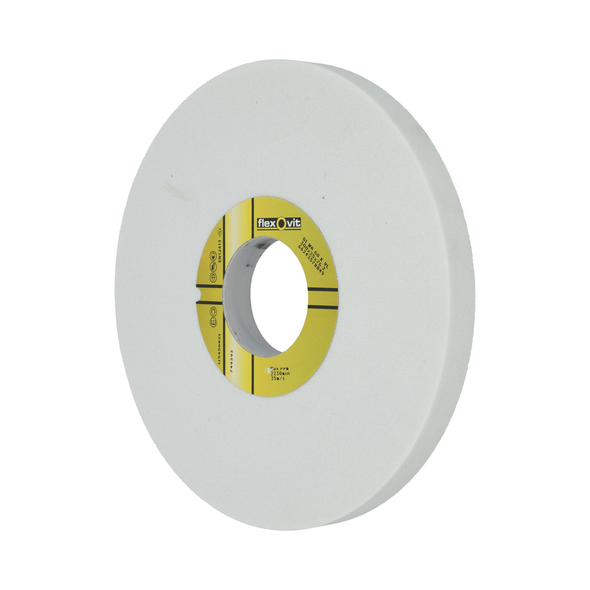 Norton Egyenes köszörűkorong Ø300x25x76,2 mm 38A 120 K VS termék fő termékképe