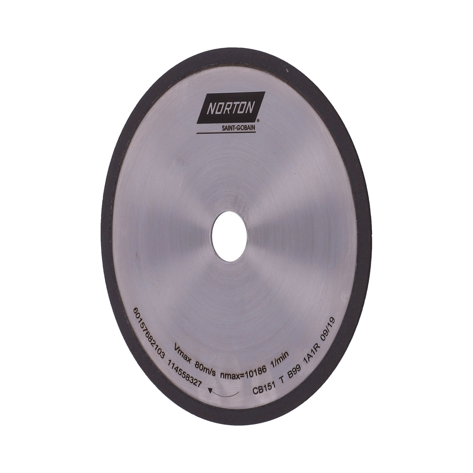 Norton CBN köszörűkorong Ø250x1,4x7 mm CBN151 V KSSRY termék fő termékképe