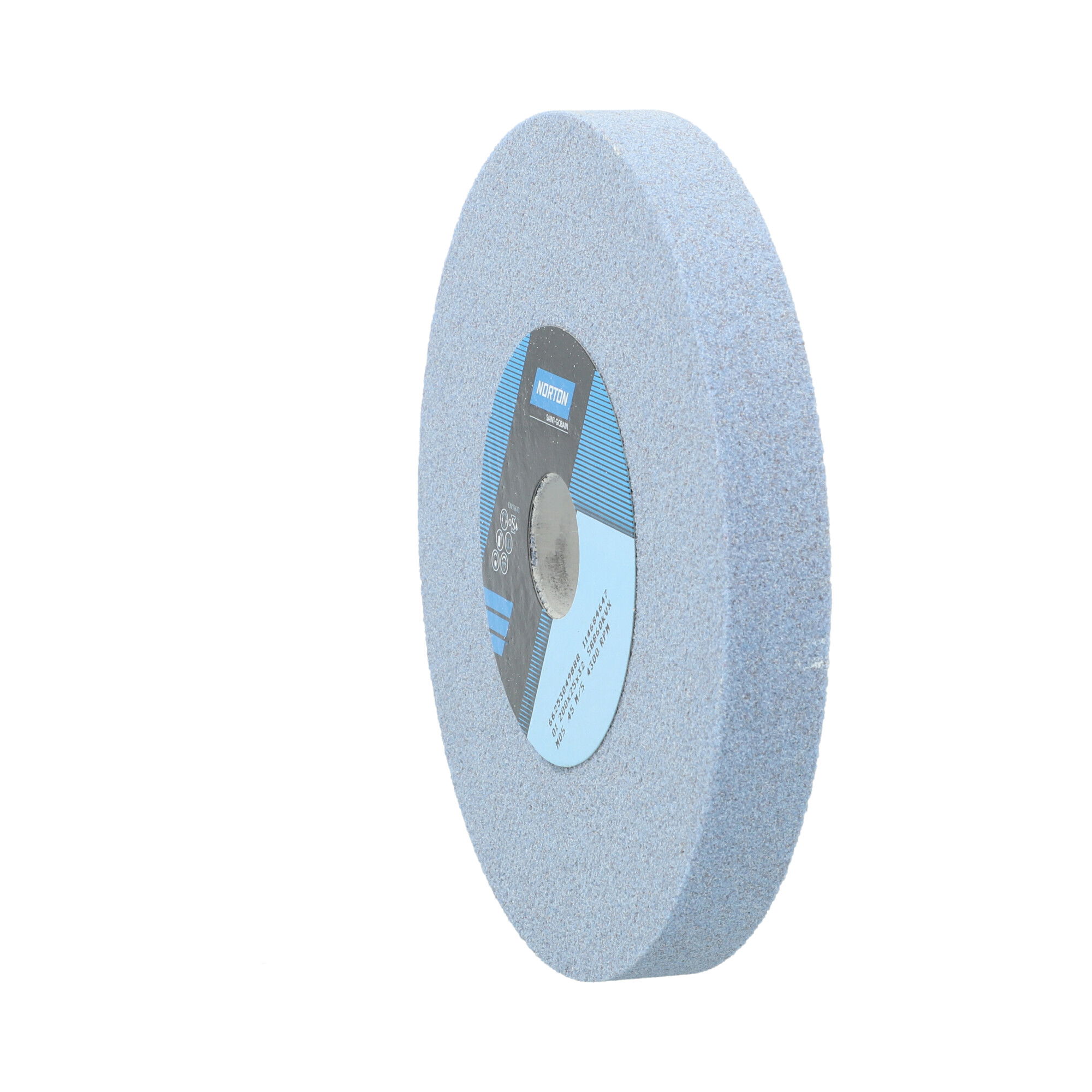 Norton Egyenes köszörűkorong Ø200x25x32 mm SGB 60 K VX, 2 db/csomag termék fő termékképe