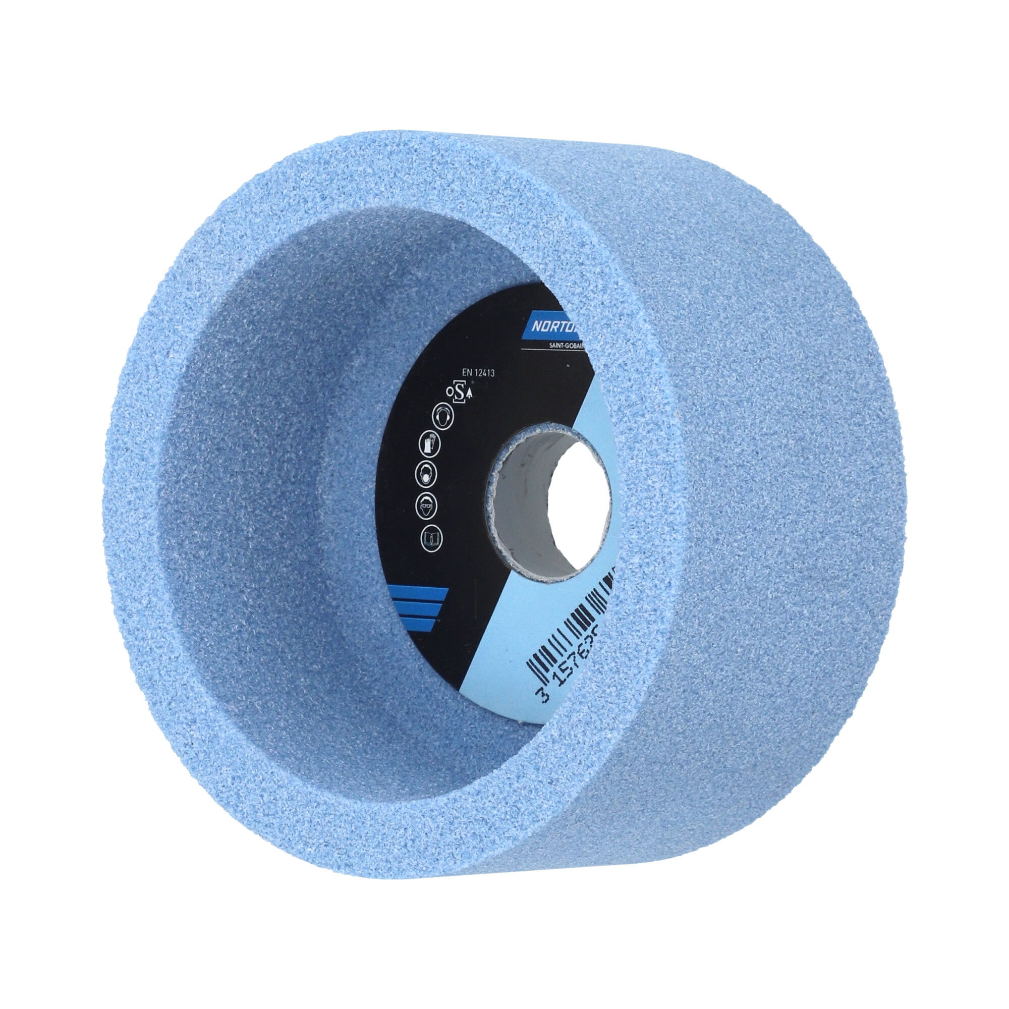 Norton Hengeres fazék alakú köszörűkorong Ø100x50x20 mm 3SG 80 L VX, 12 db/csomag termék fő termékképe