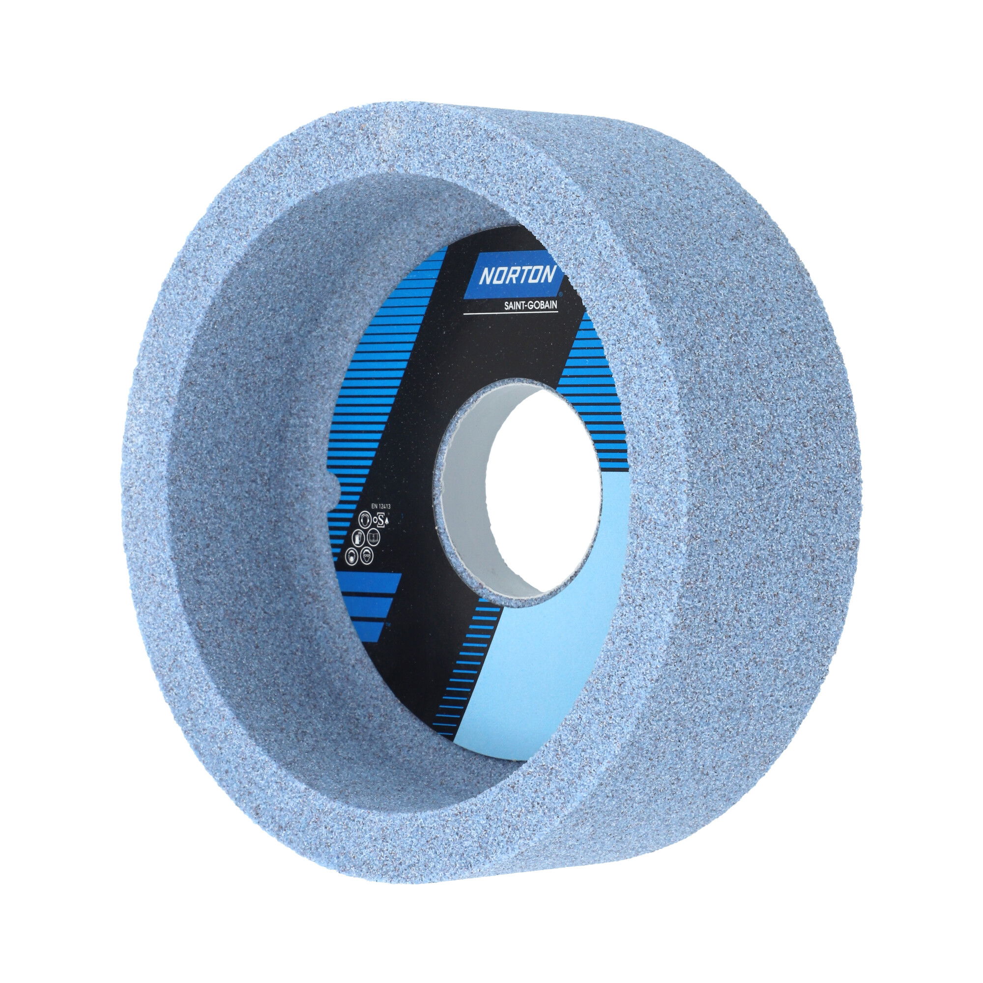 Norton Hengeres fazék alakú köszörűkorong Ø180x63x50,8 mm SGB 46 J VX, 2 db/csomag termék fő termékképe