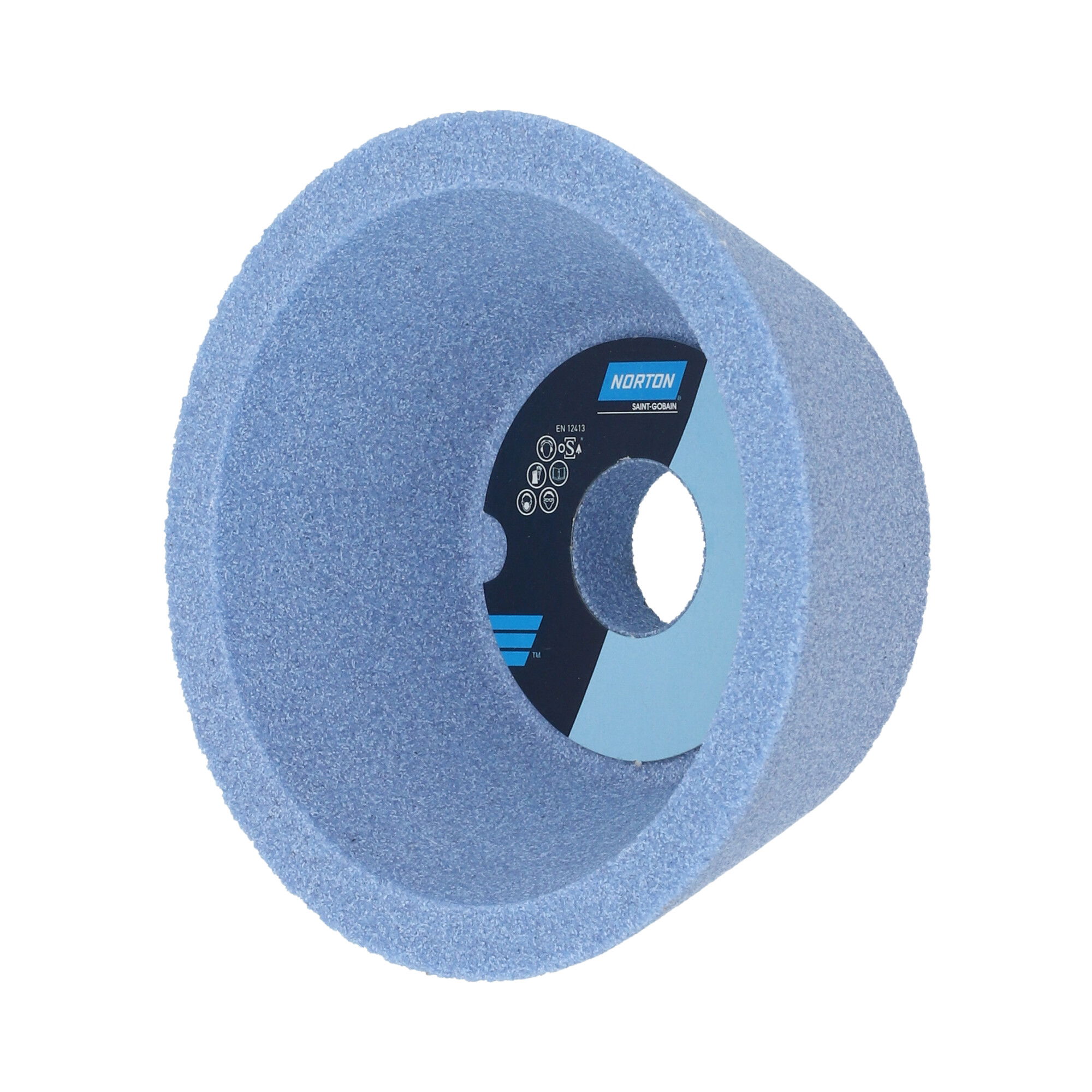 Norton Kúpos fazék alakú köszörűkorong Ø100x40x20 mm 3SG 60 K VX, 2 db/csomag termék fő termékképe