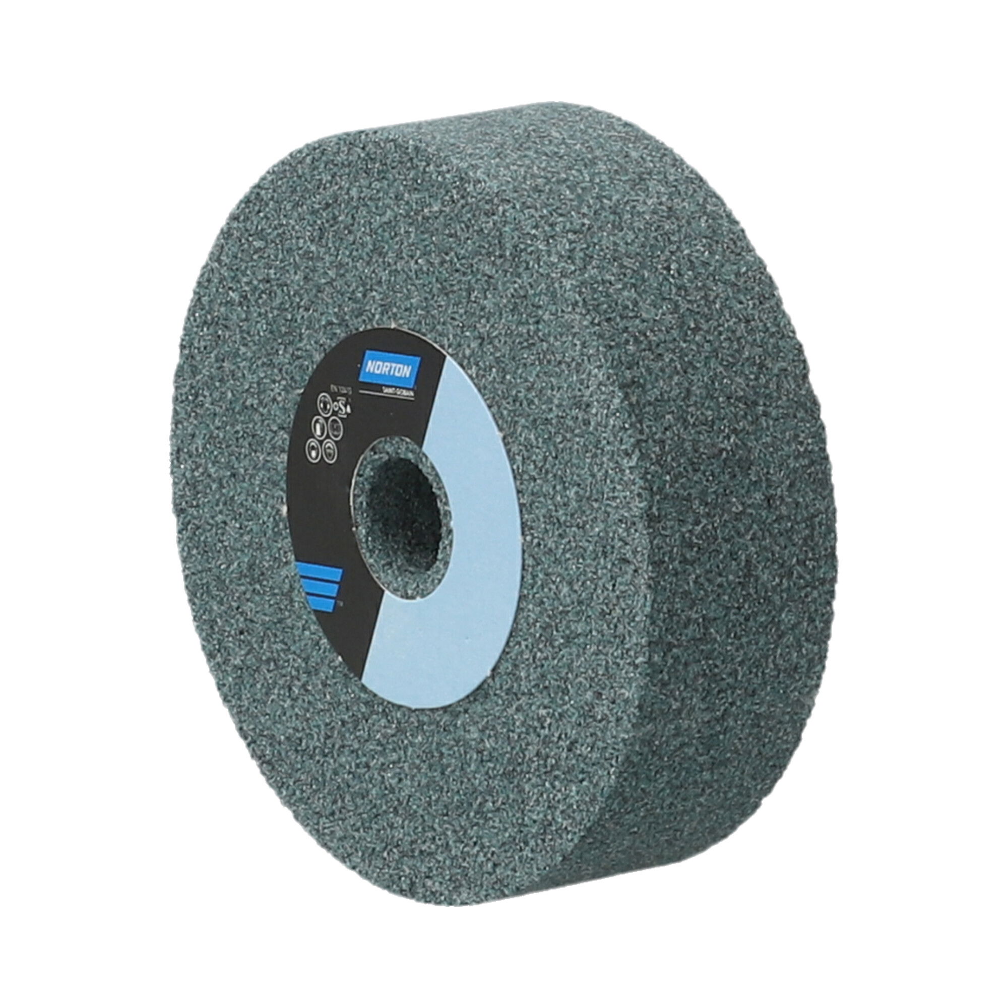 Norton Egyenes köszörűkorong Ø76x25x12,7 mm 39C 80 I V, 10 db/csomag termék fő termékképe