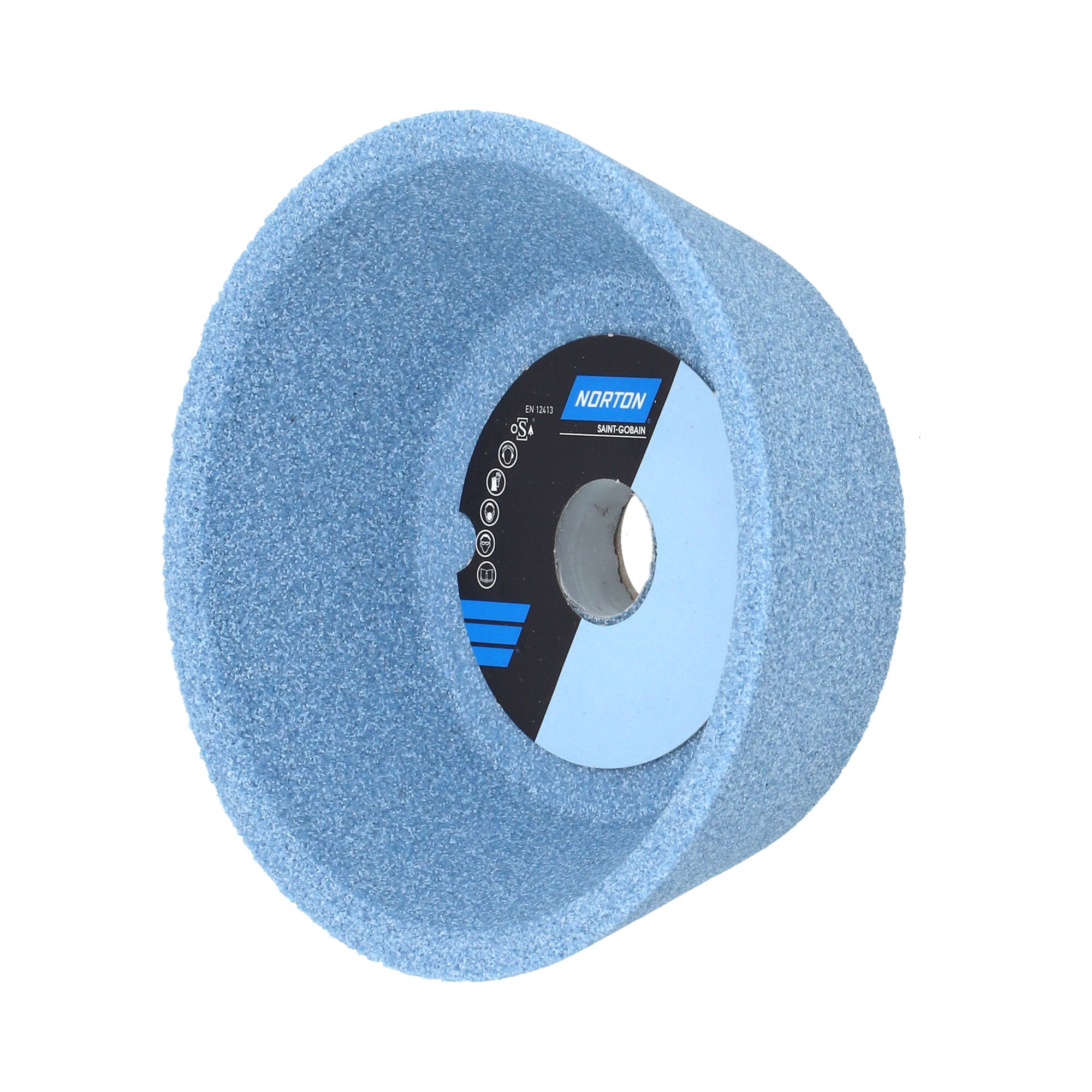 Norton Kúpos fazék alakú köszörűkorong Ø125x45x20 mm 3SG 46 K VX, 10 db/csomag termék fő termékképe