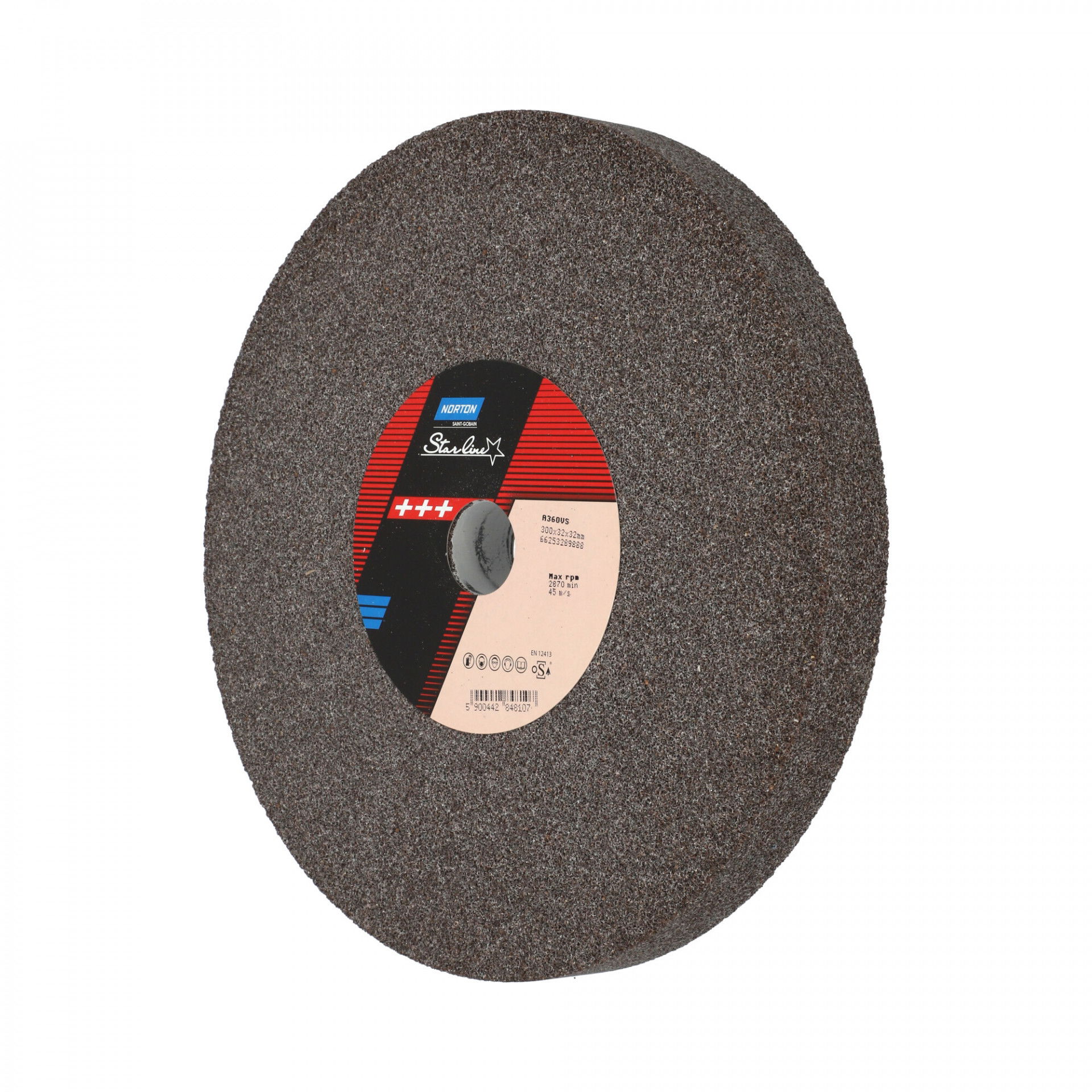 Norton Starline Alumínium-oxid köszörűkorong Ø300x32x32 mm A 36 O VS termék fő termékképe