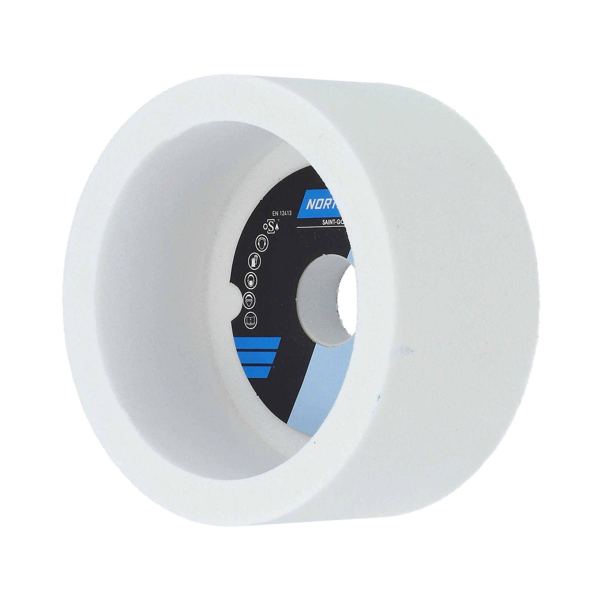 Norton Hengeres fazék alakú köszörűkorong Ø100x50x20 mm 38A 80 J VS3, 2 db/csomag termék fő termékképe