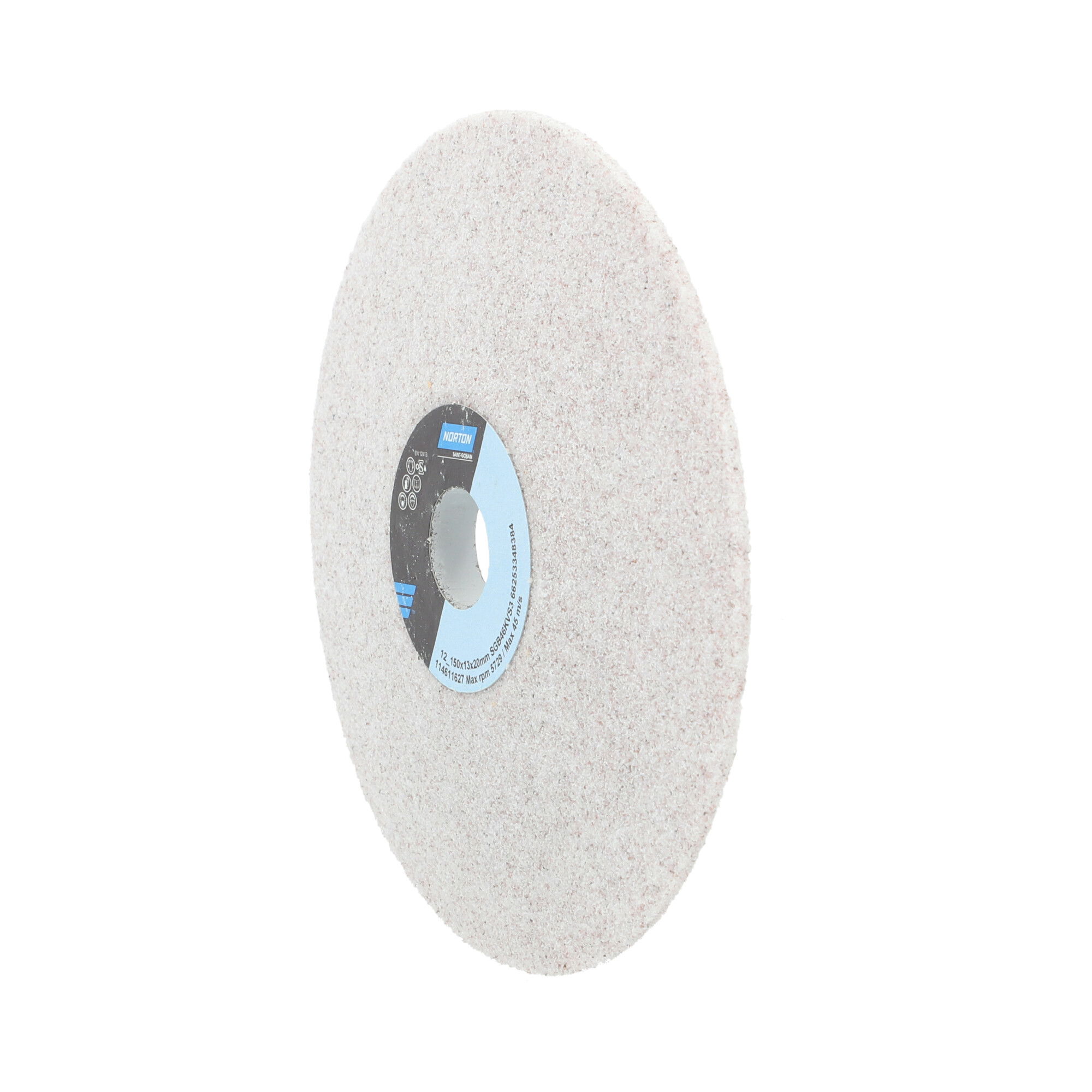Norton Tányér alakú köszörűkorong Ø150x13x20 mm SGB 60 K VS3, 2 db/csomag termék fő termékképe
