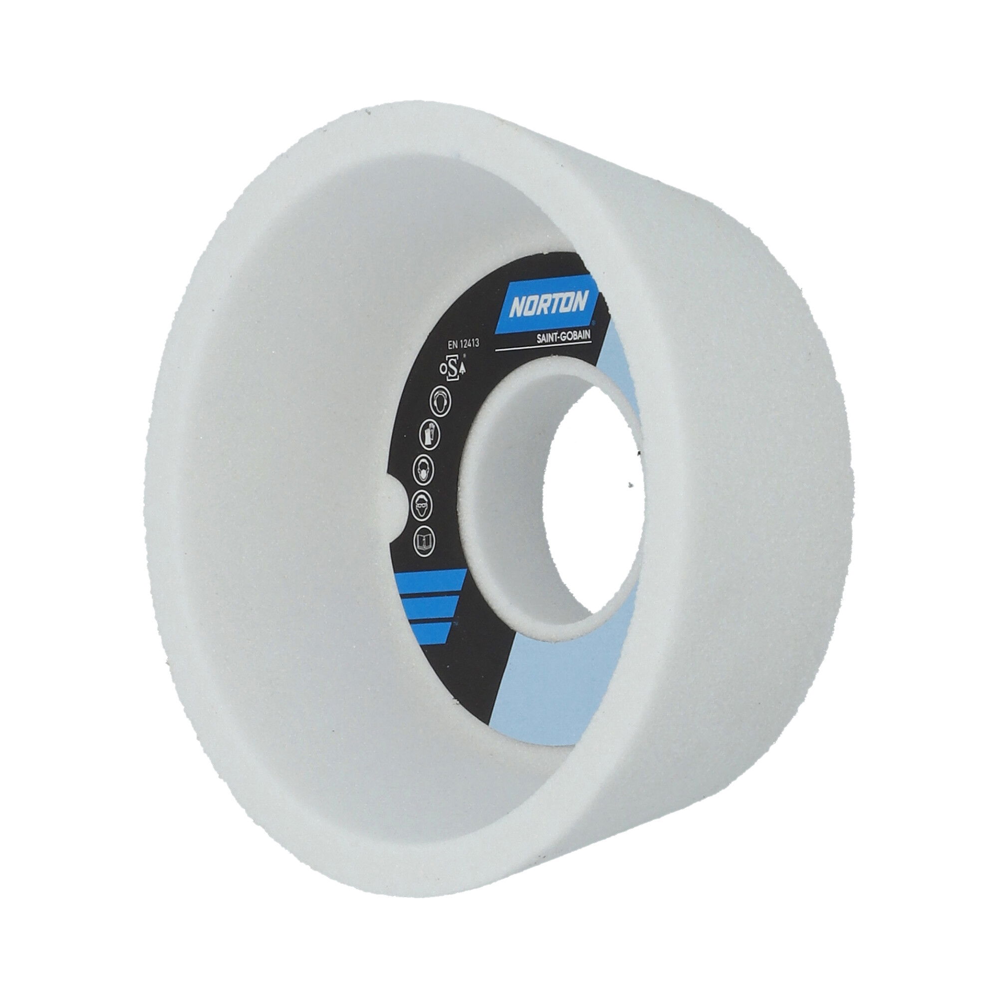 Norton Kúpos fazék alakú köszörűkorong Ø100x40x31,75 mm 38A 60 J VS3, 12 db/csomag termék fő termékképe