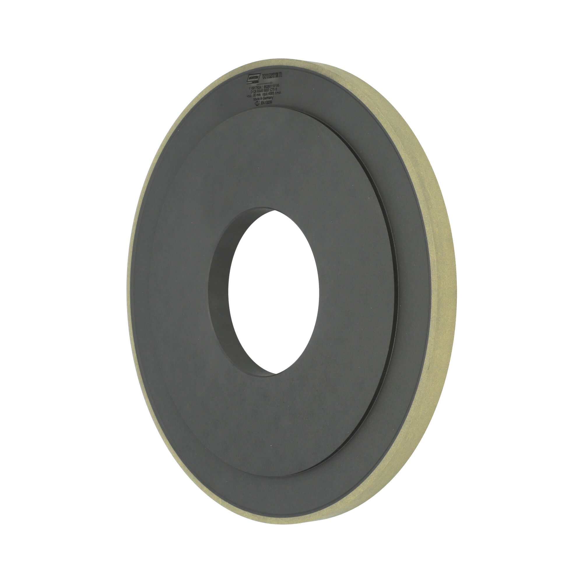 Norton Gyémánt köszörűkorong Ø350x20x5 mm ASD126 C75 MAXI8837 termék fő termékképe