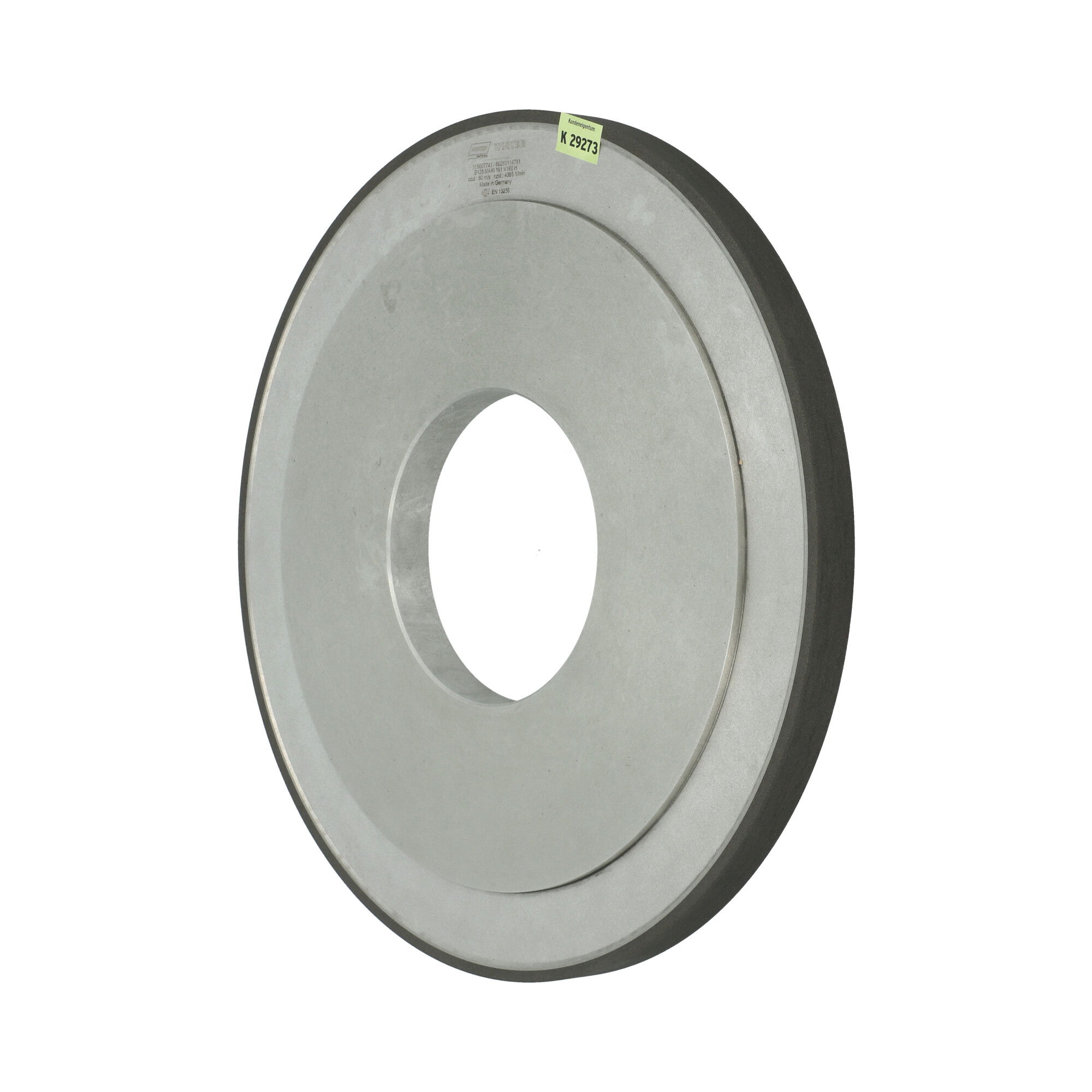 Norton CBN köszörűkorong Ø350x20x5 mm CBN126 V MAXI191 termék fő termékképe