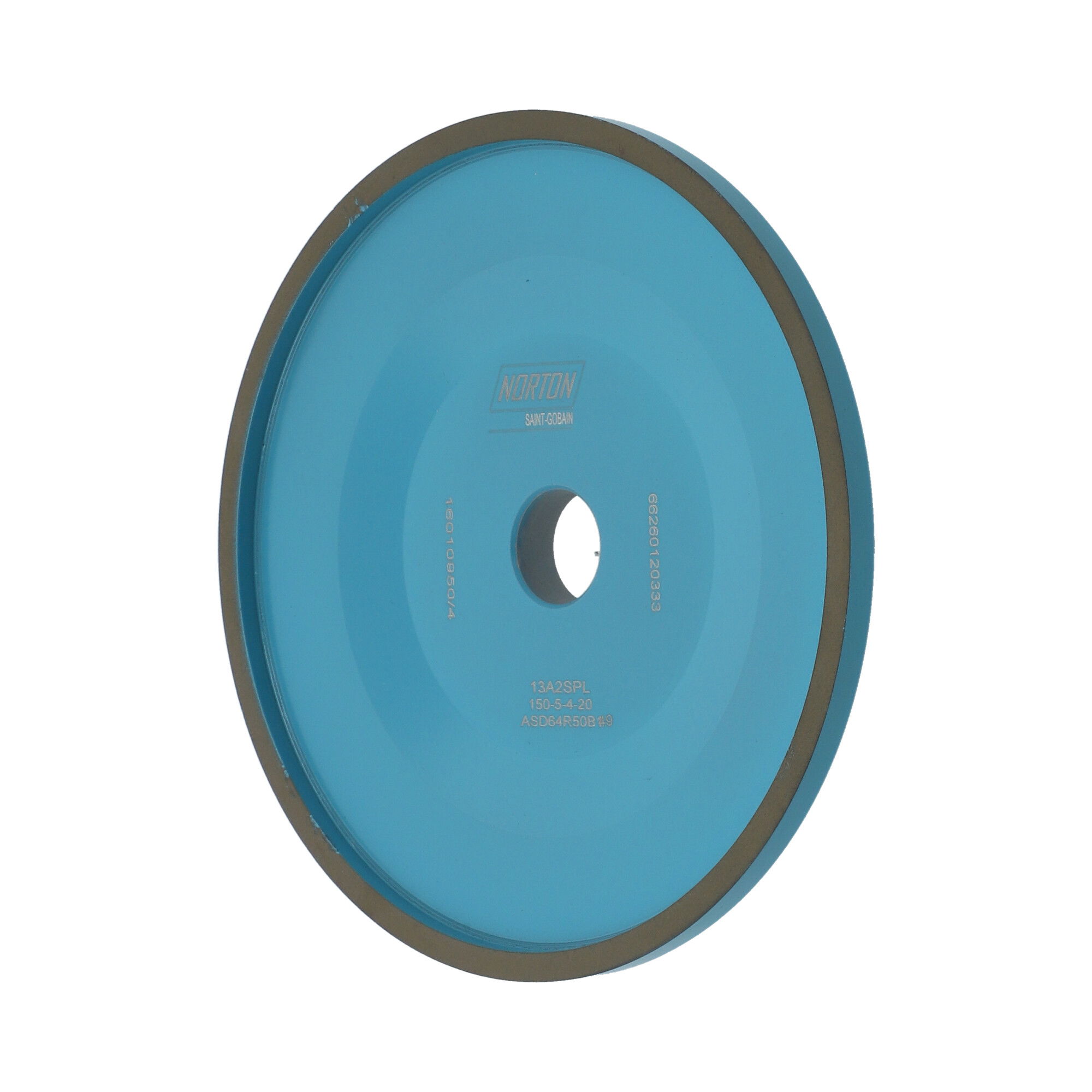 Norton Gyémánt köszörűkorong Ø150x5x4 mm ASD64 R50 B49 termék fő termékképe