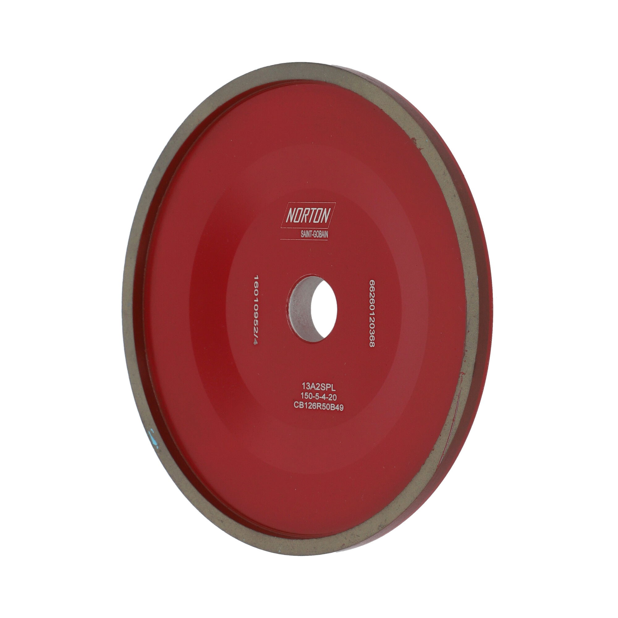 Norton CBN köszörűkorong Ø150x5x4 mm CBN126 R50 B49 termék fő termékképe