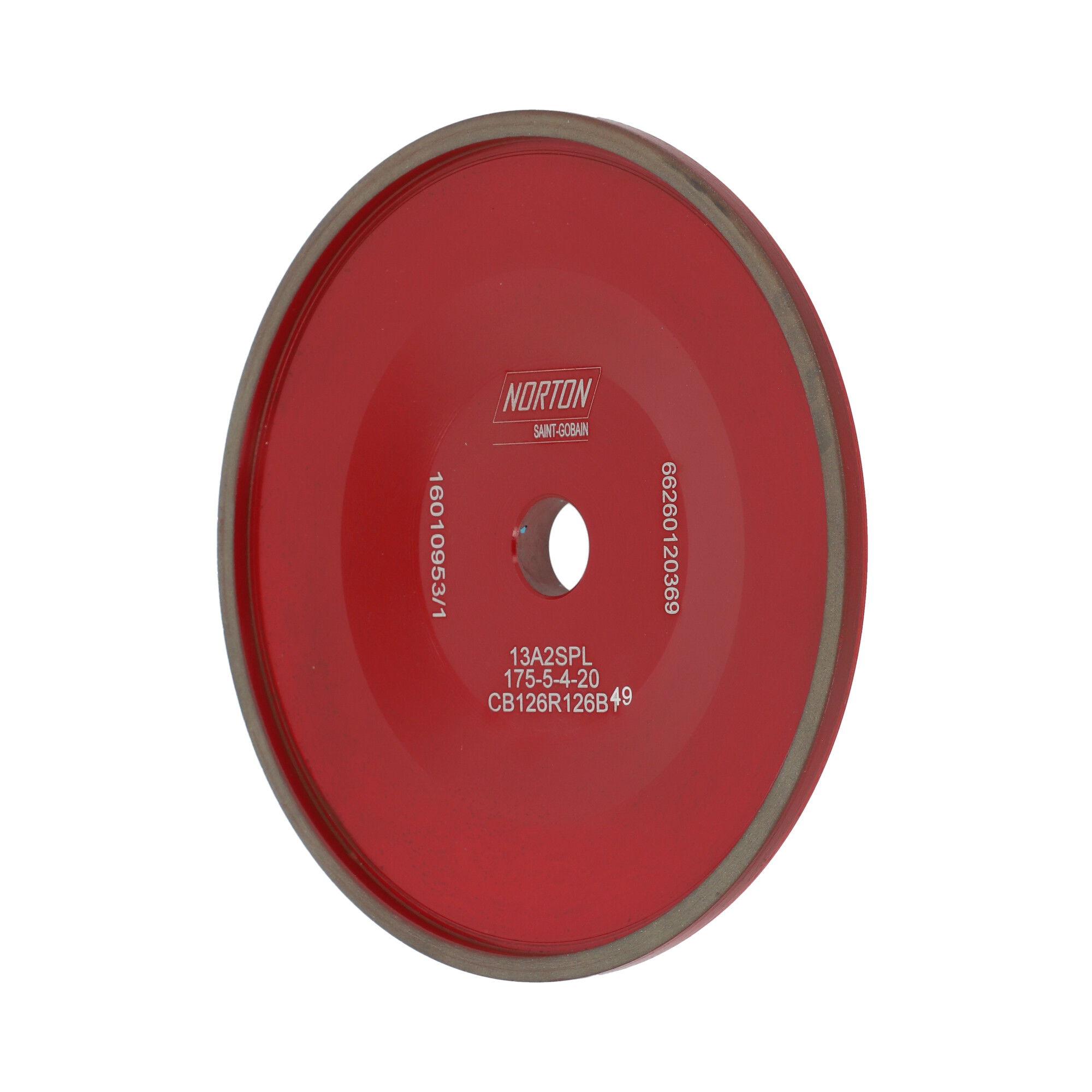 Norton CBN köszörűkorong Ø175x5x4 mm CBN126 R50 B49 termék fő termékképe
