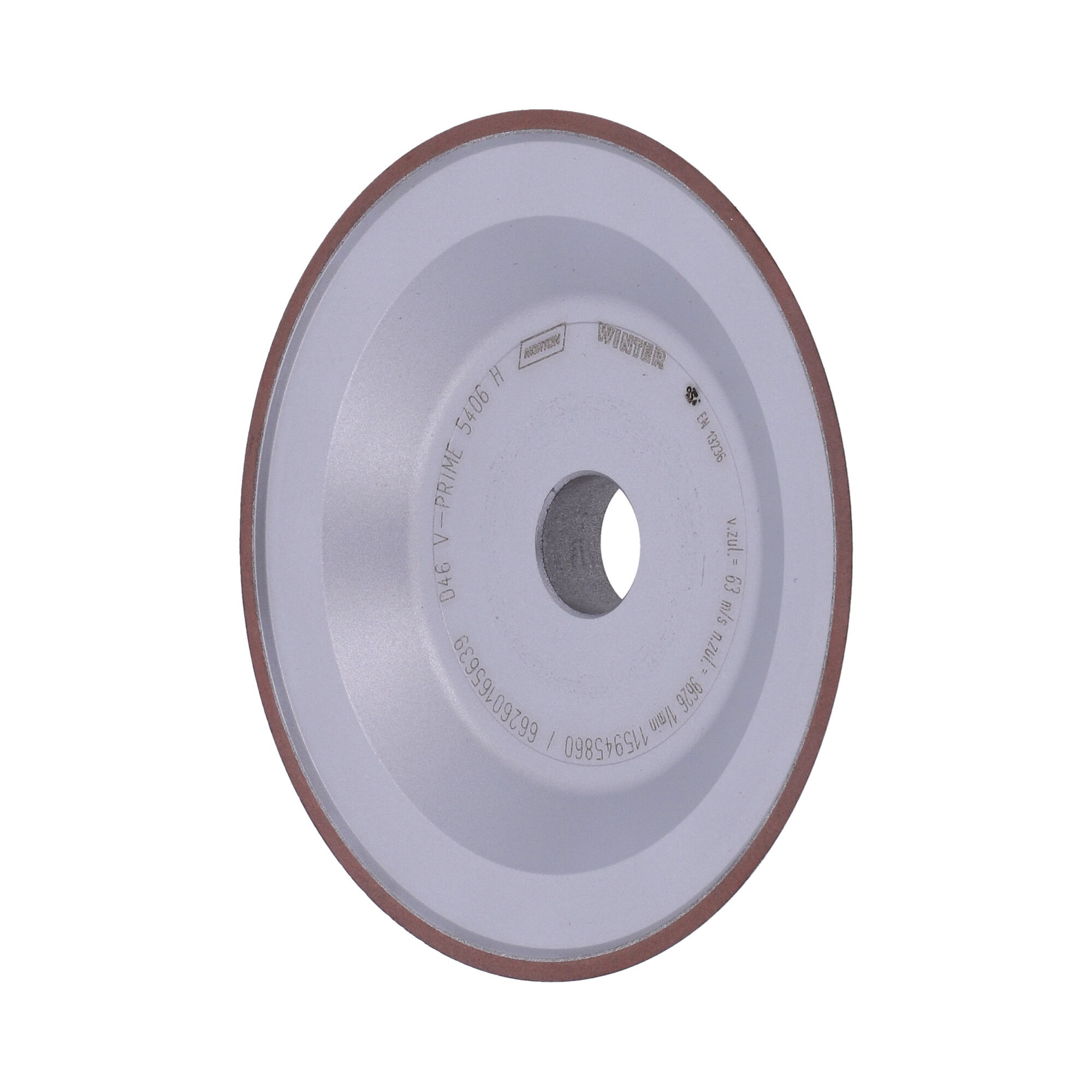 Norton Gyémánt köszörűkorong Ø125x3x10 mm ASD46 H PRIME5406 termék fő termékképe