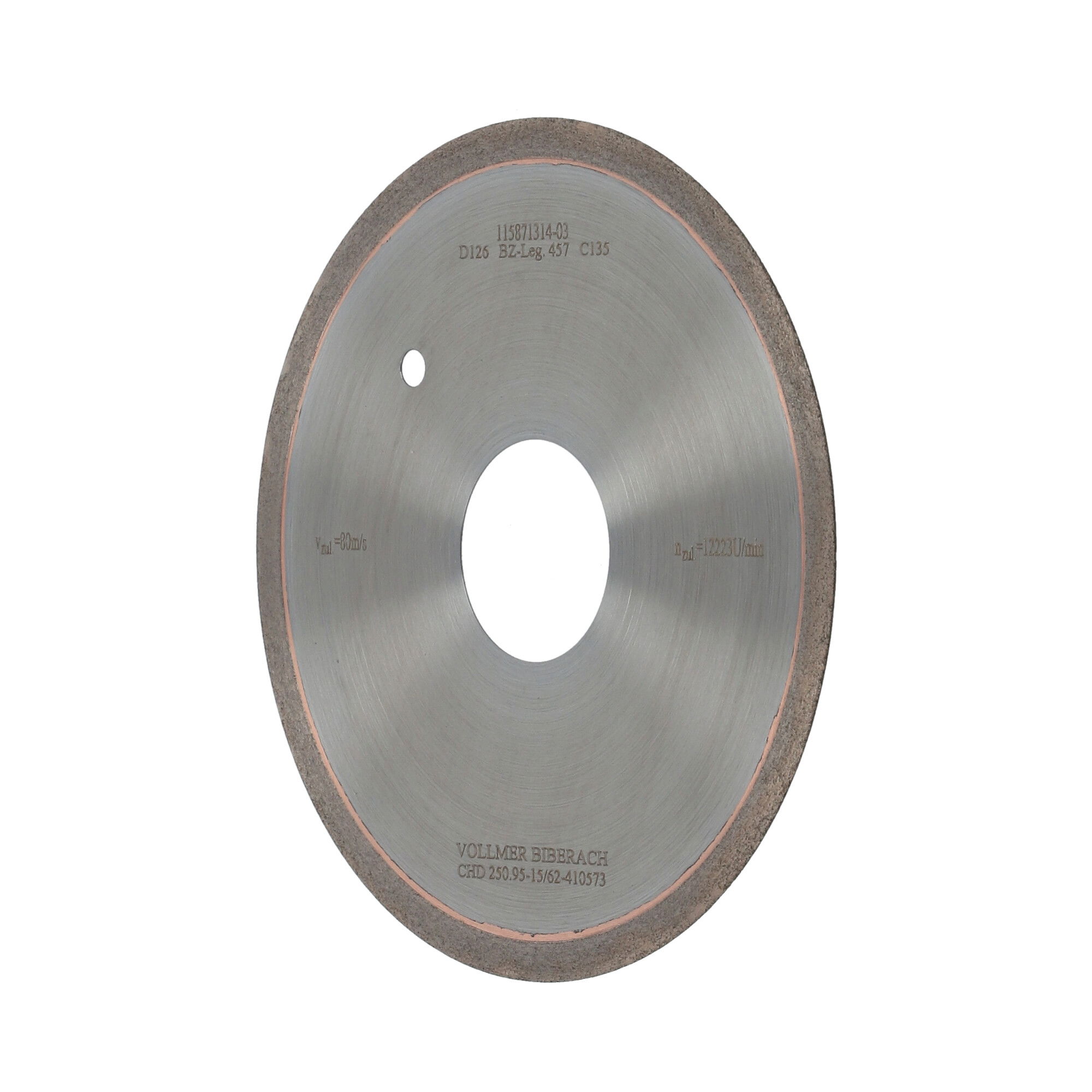 Norton Gyémánt köszörűkorong Ø350x20x3 mm ASD126 R50 B99 termék fő termékképe