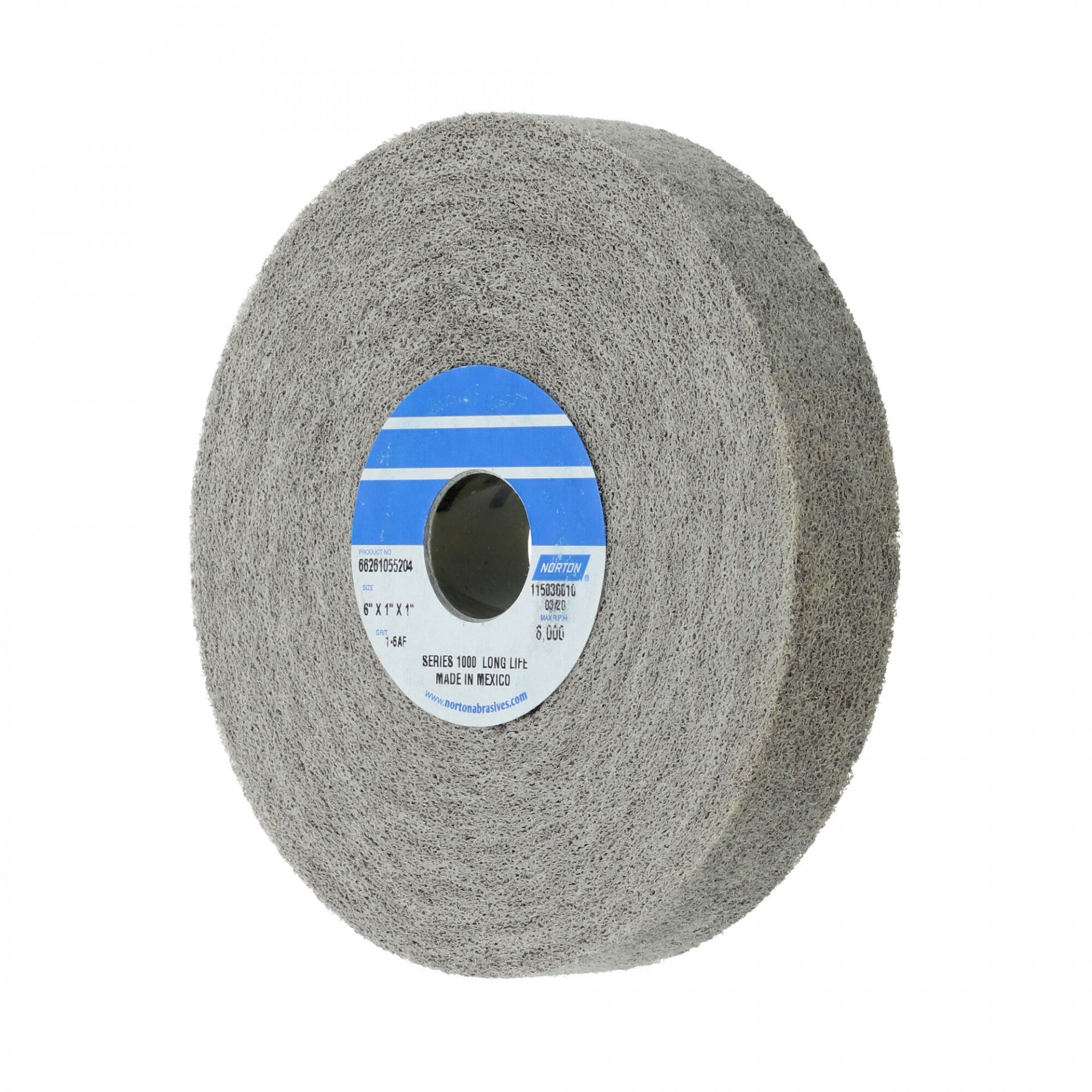 Norton Rapid Finish Series 1000 Long Life rost csiszolókorong 150x12x25mm Medium 7 Alox, 4 db/csomag termék fő termékképe