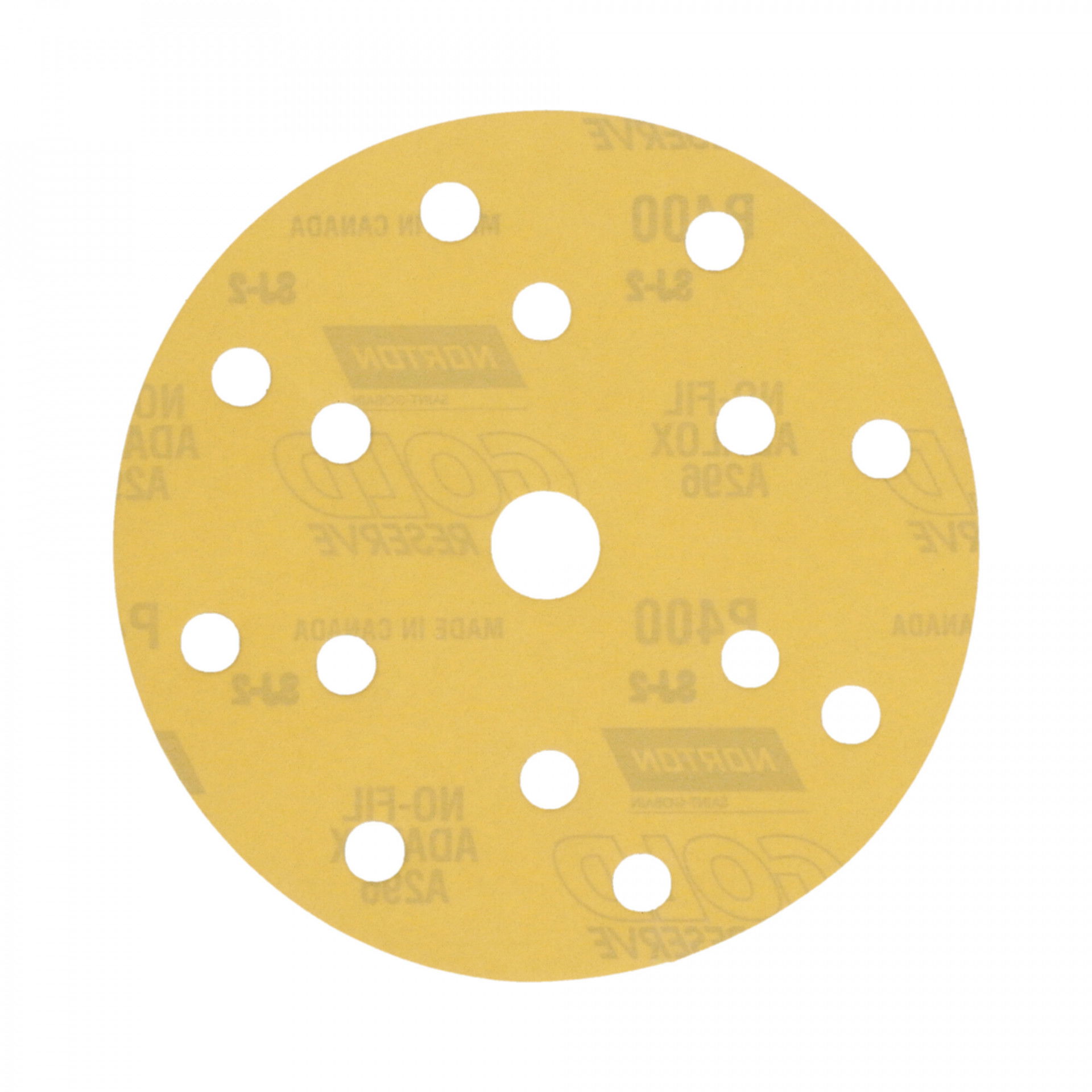 Norton Gold Reserve A296  tépőzáras csiszolókorong Ø150mm P400 termék fő termékképe