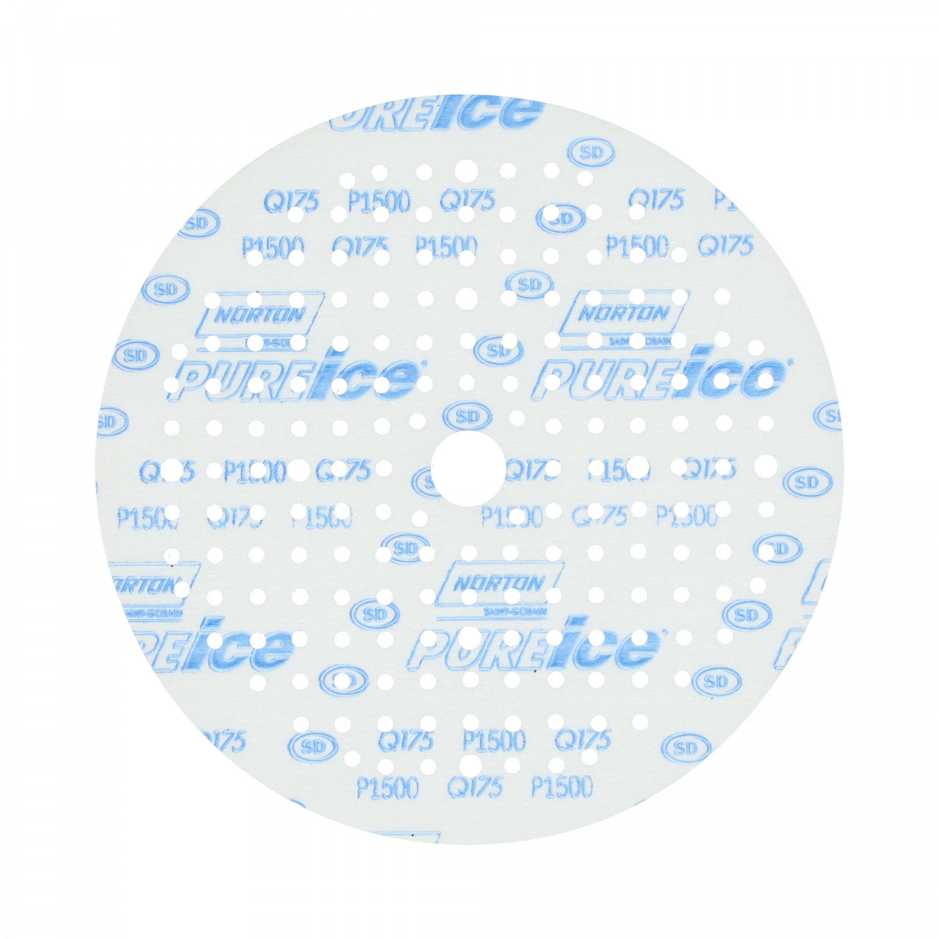 Norton Pure Ice Film Q175 csiszolókorong Ø150mm Multi-Air P1500 termék fő termékképe