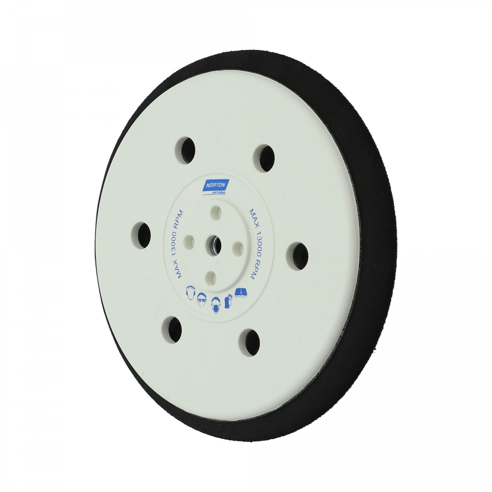 Norton Pro csiszolókorong felfogó 6+1 lyukas Ø150mm Medium termék fő termékképe