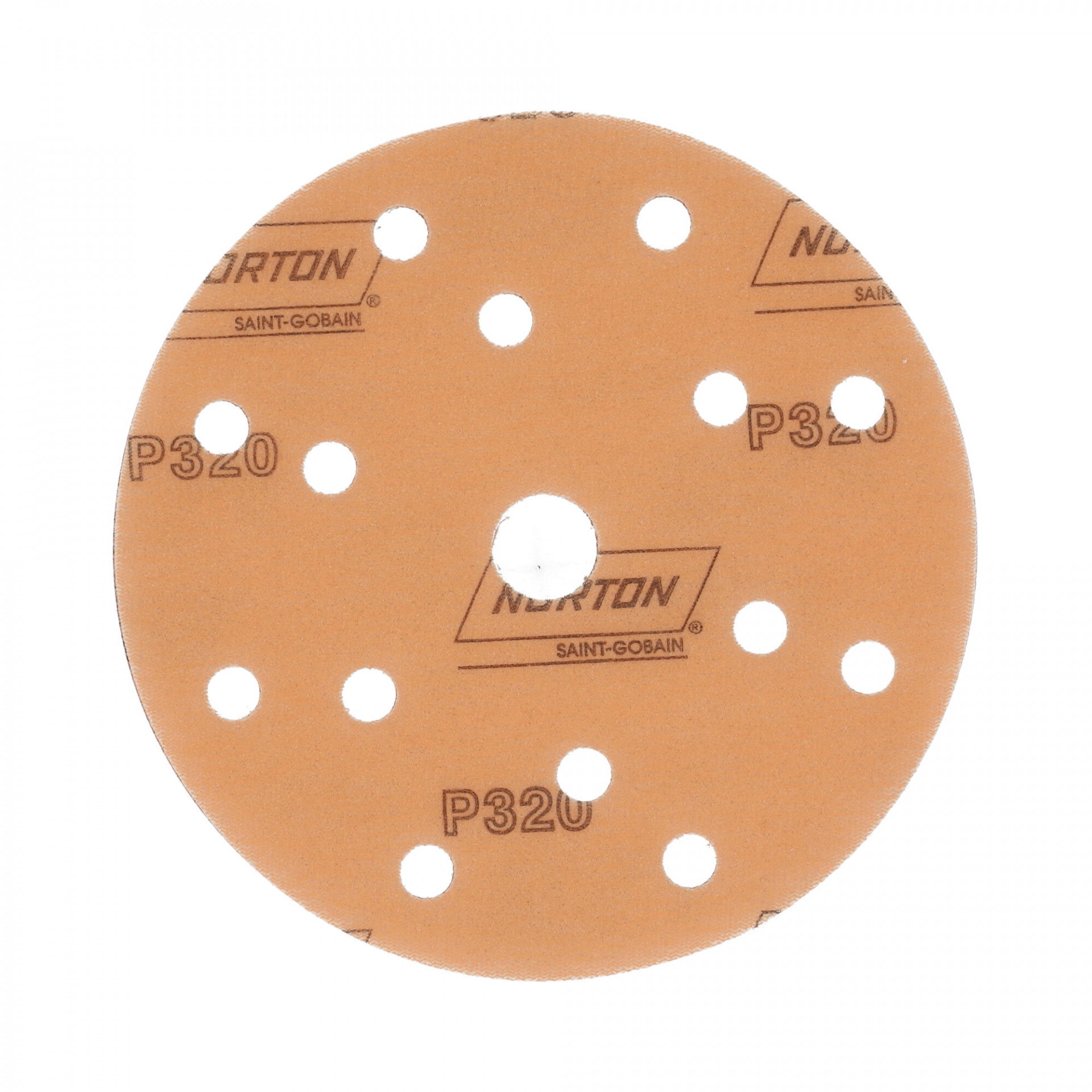 Norton Pro Soft Touch A275 csiszolókorong Ø150x14 mm 14+1 lyukas P320, 20 db/csomag termék fő termékképe